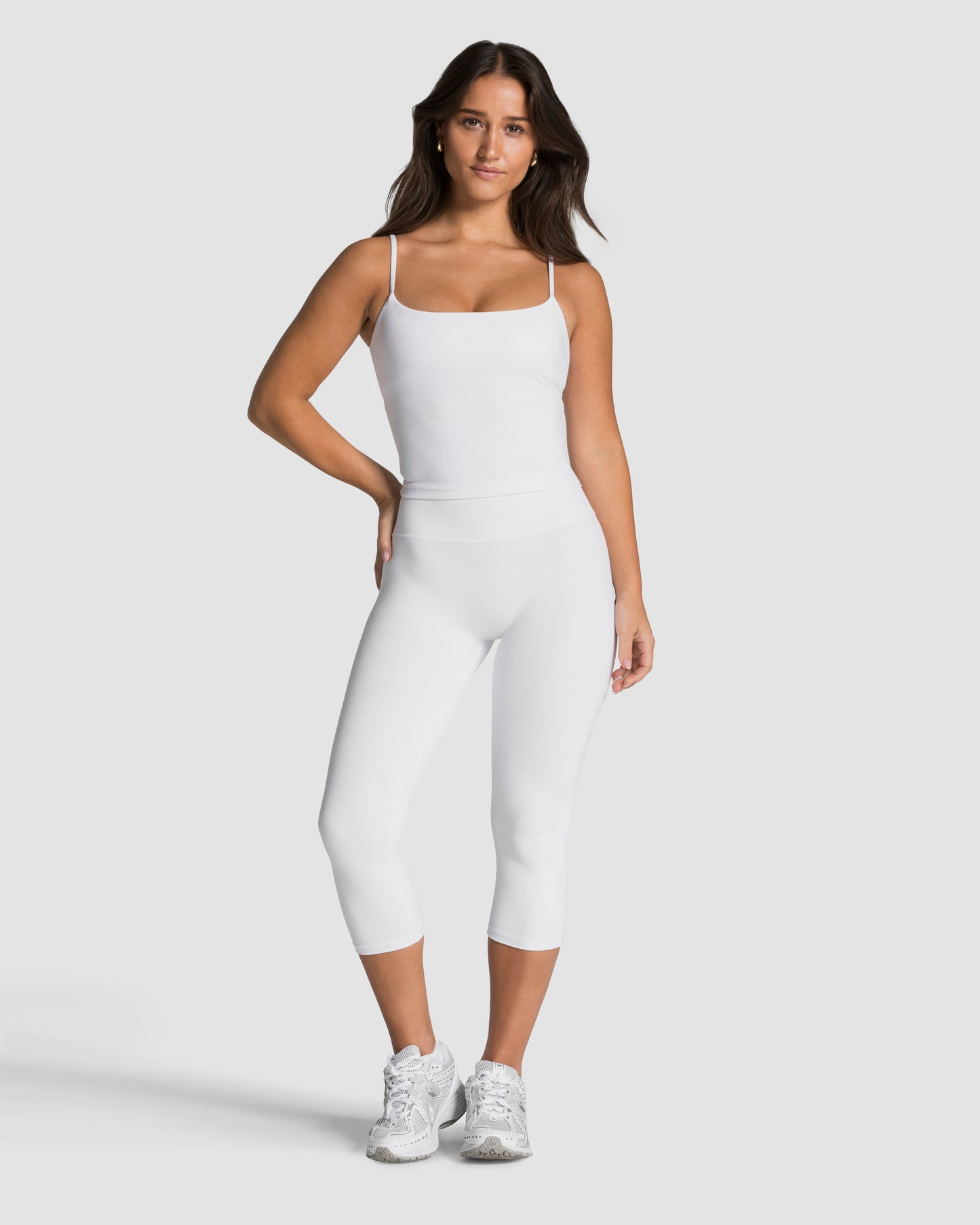 Leggings Capri Allrounder "Bianco"