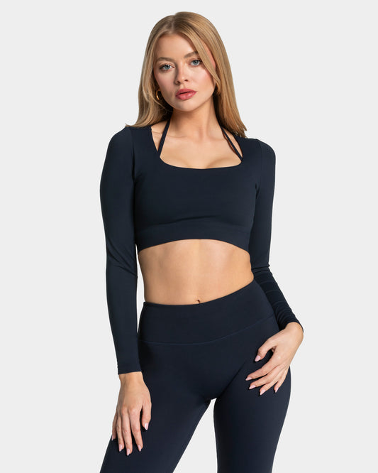 Maglia a manica lunga Allrounder corta "Midnight"