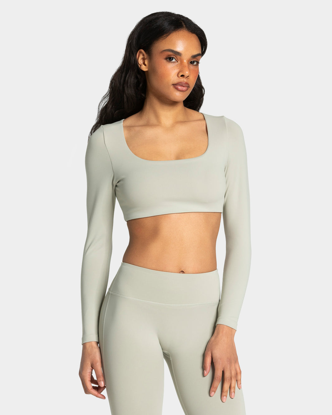Allrounder Cropped Longsleeve ‘Pistachio’