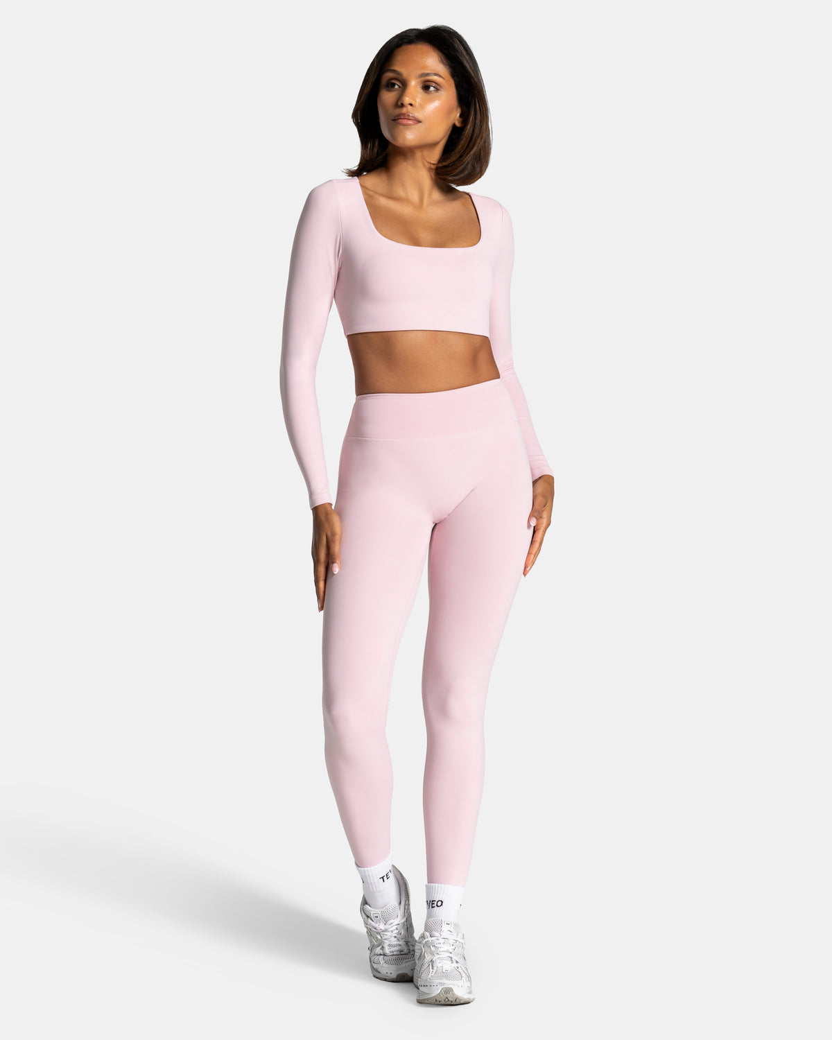 Maglia a manica lunga Allrounder Cropped “Rosa"