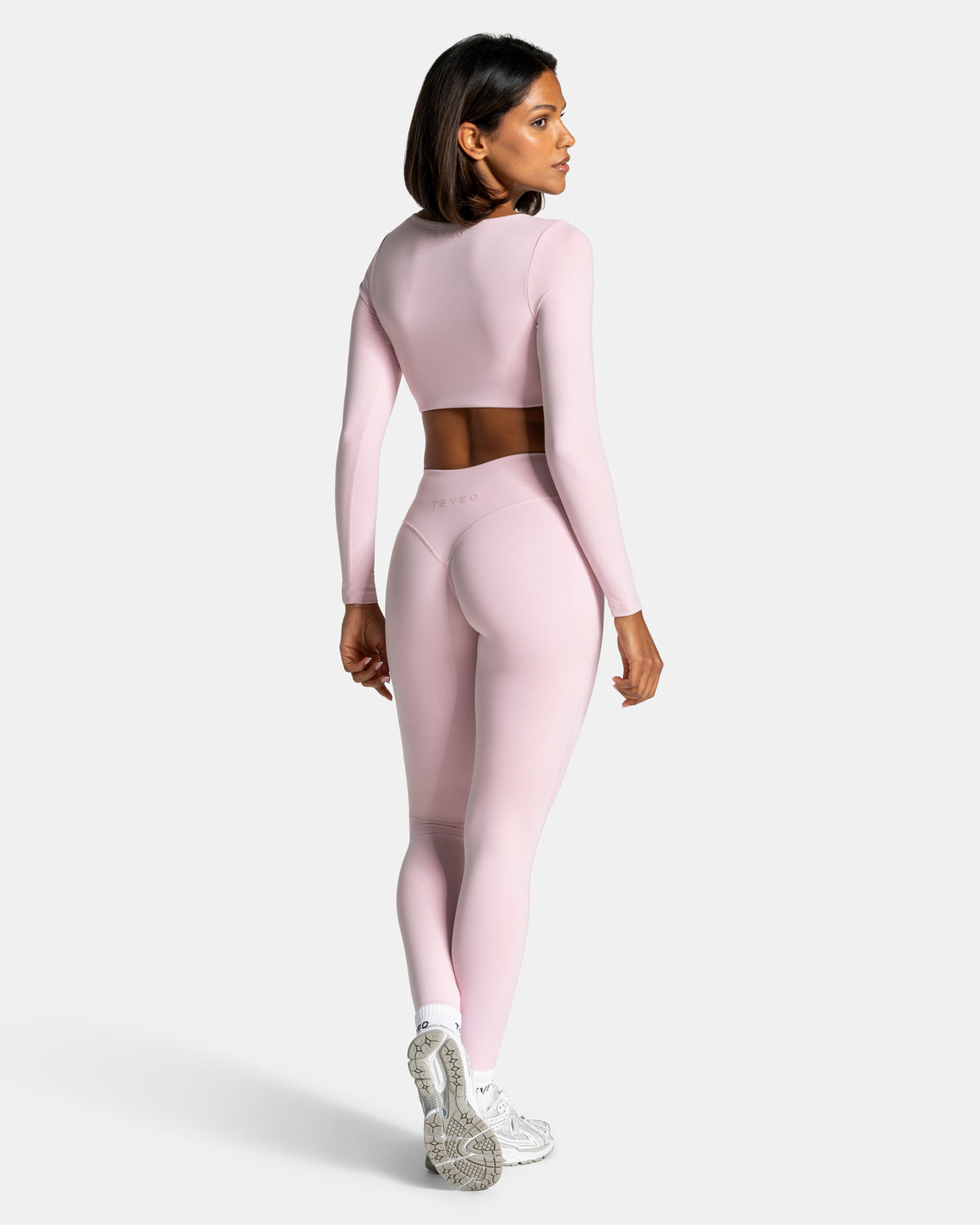 Maglia a manica lunga Allrounder Cropped “Rosa"