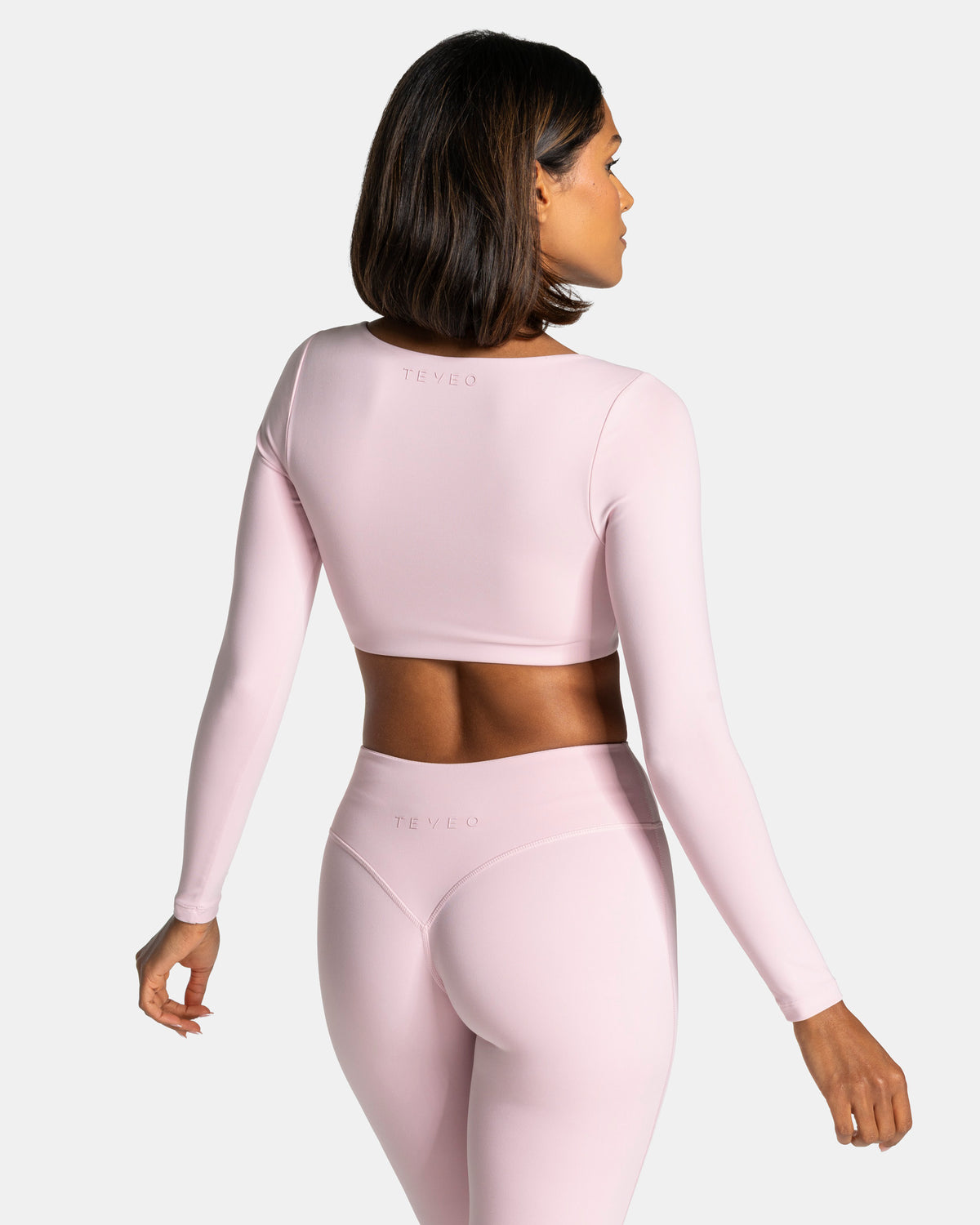 Maglia a manica lunga Allrounder Cropped “Rosa"