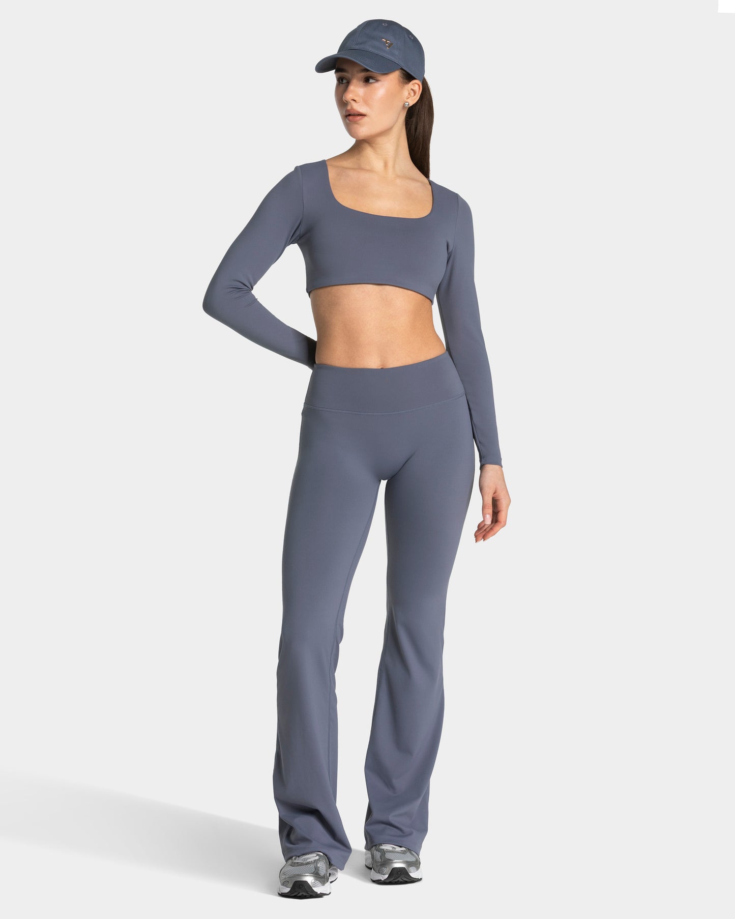 Allrounder Cropped Longsleeve ‘Titanium’