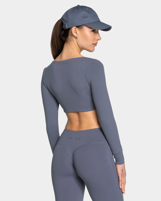 Allrounder Cropped Longsleeve ‘Titanium’