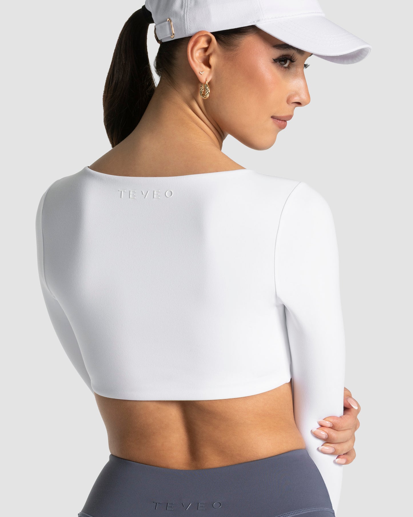 Allrounder Cropped Longsleeve ‘White’