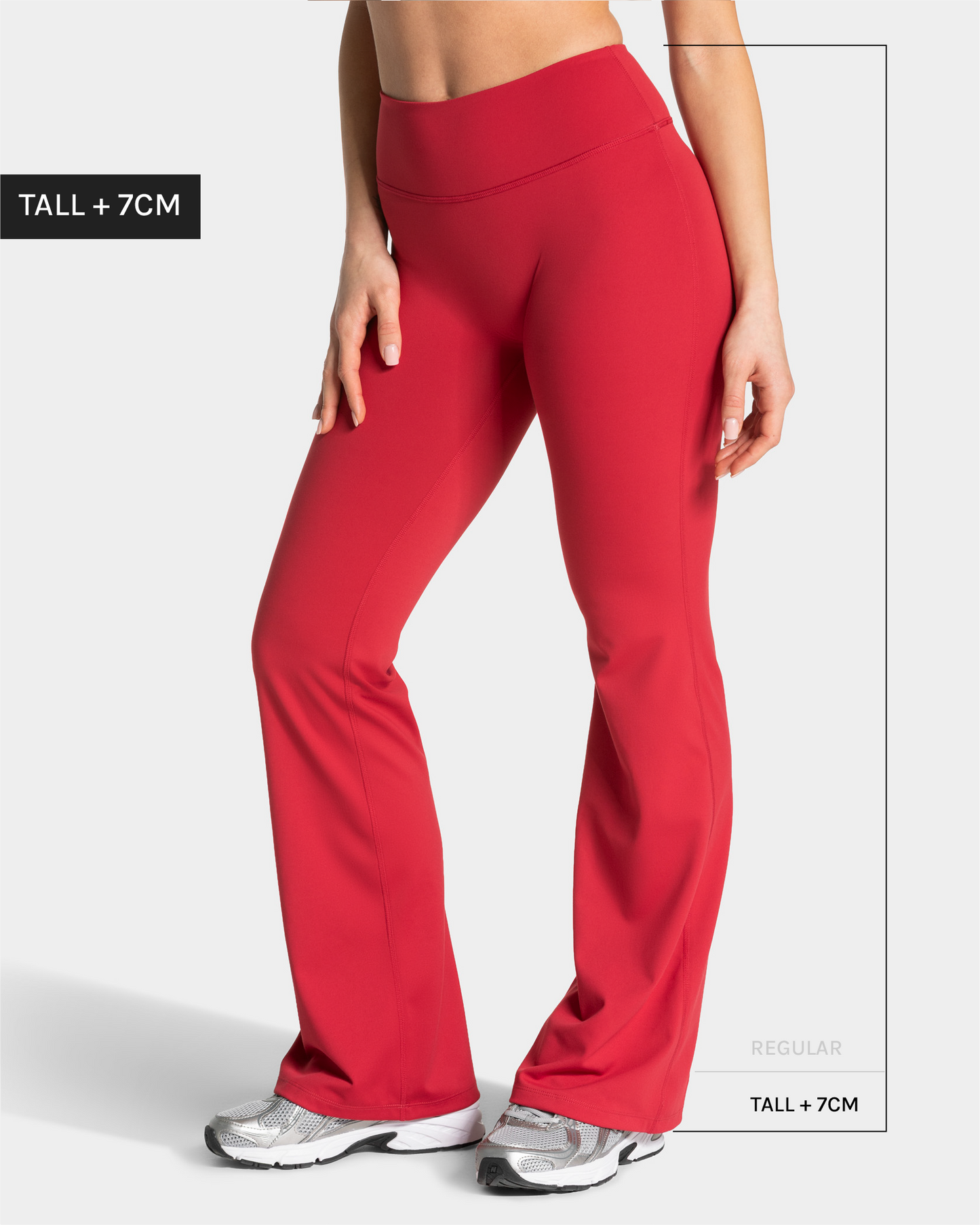 Allrounder Sculpt Scrunch Flared Leggings Tall ‘Cherry’
