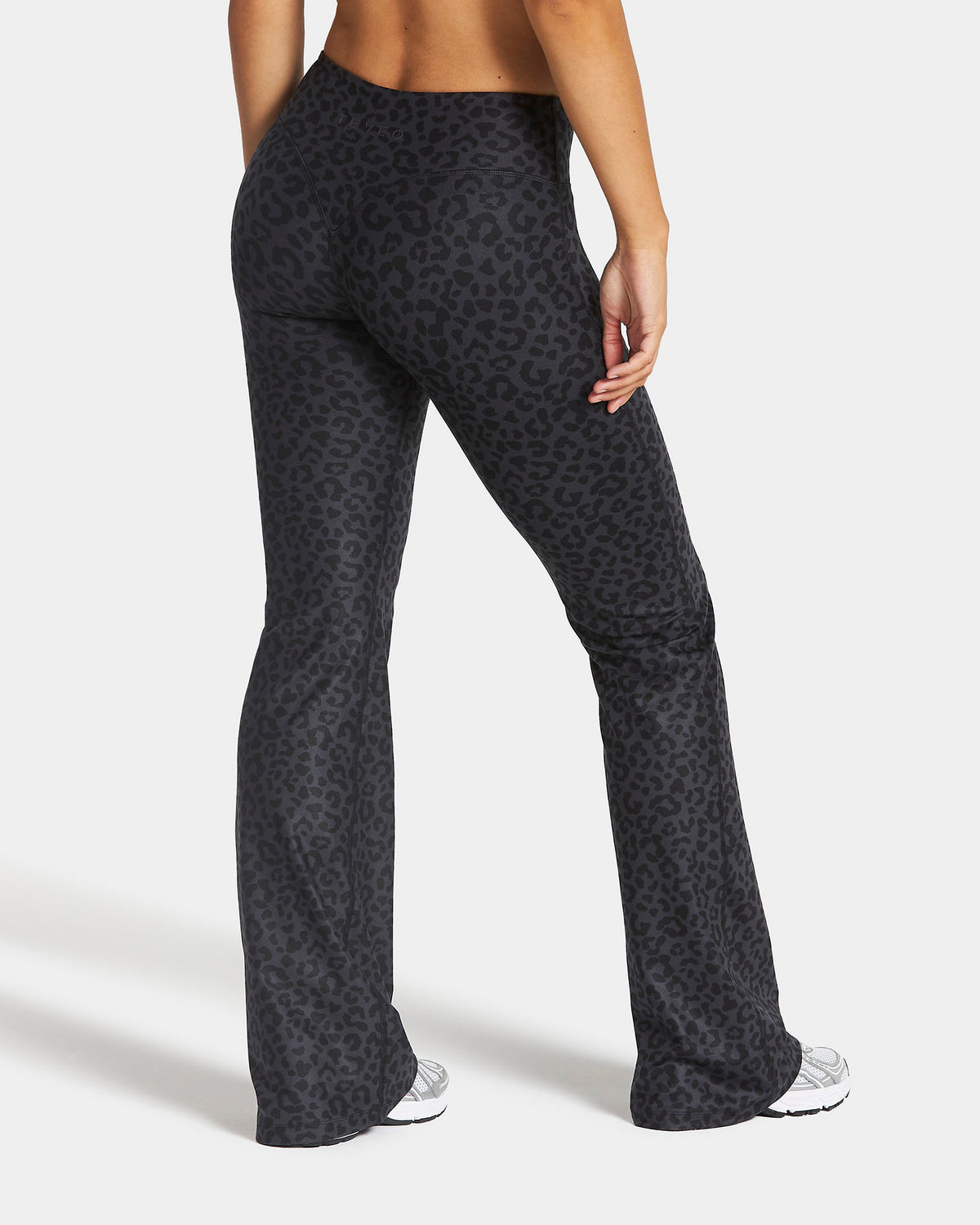 Leggings Allrounder Flared Regular «leopardo negro»