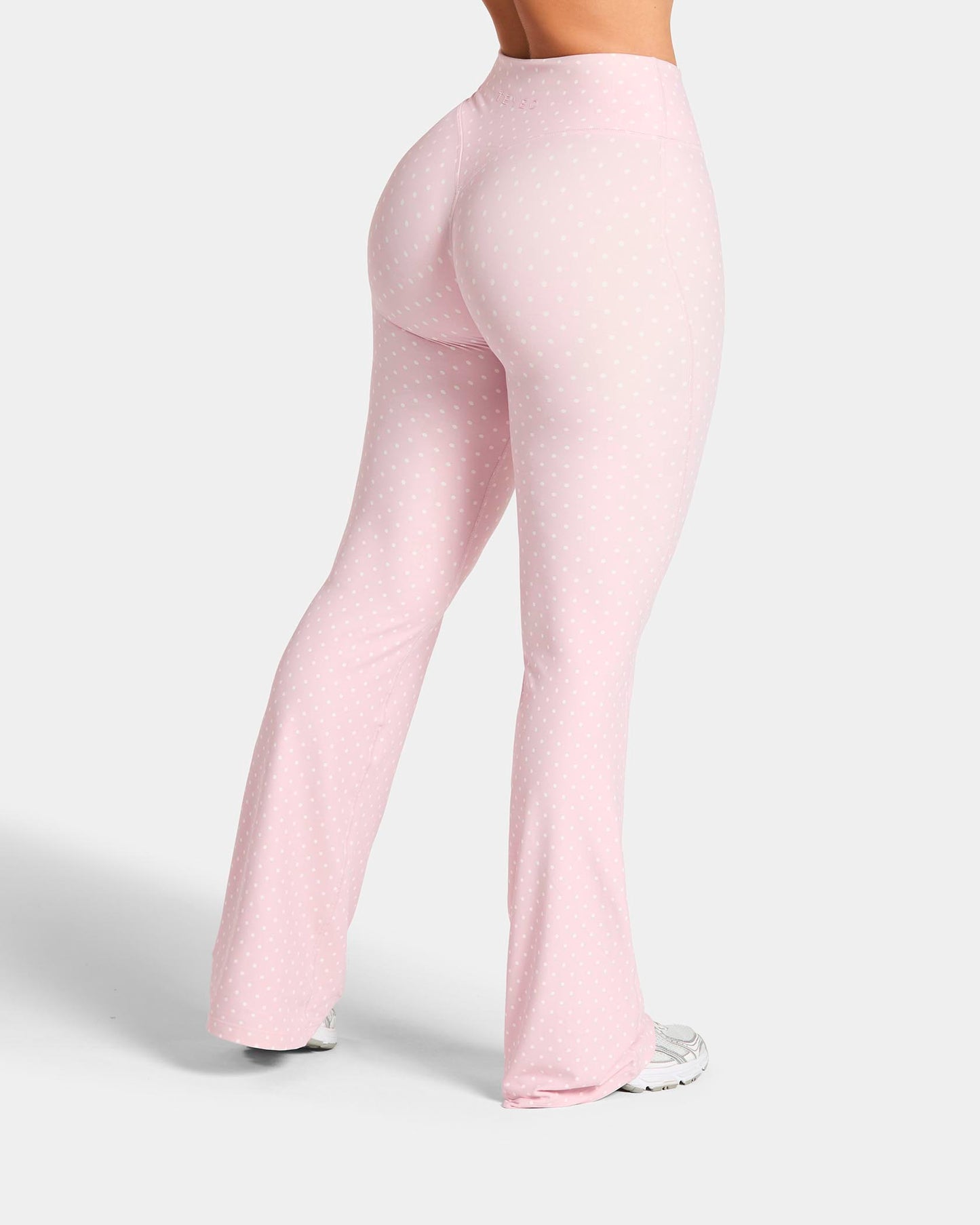Allrounder Flared Leggings – Tall ‘Light Pink Polka Dot’
