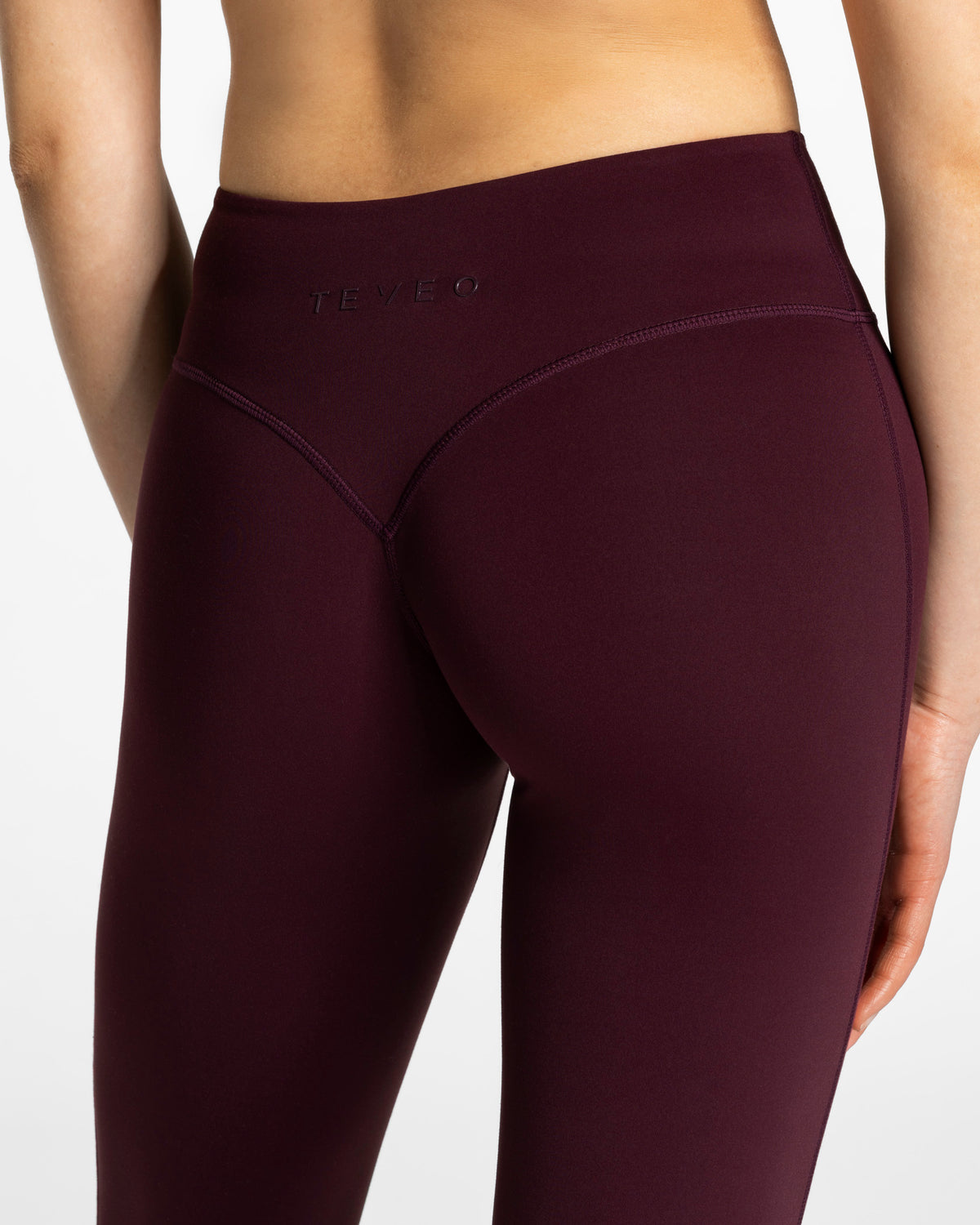 Allrounder Regular Flared Leggings ‘Merlot’