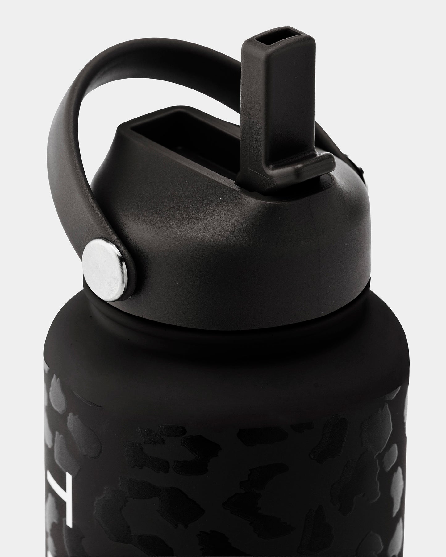 Water Bottle ‘Black Leopard’