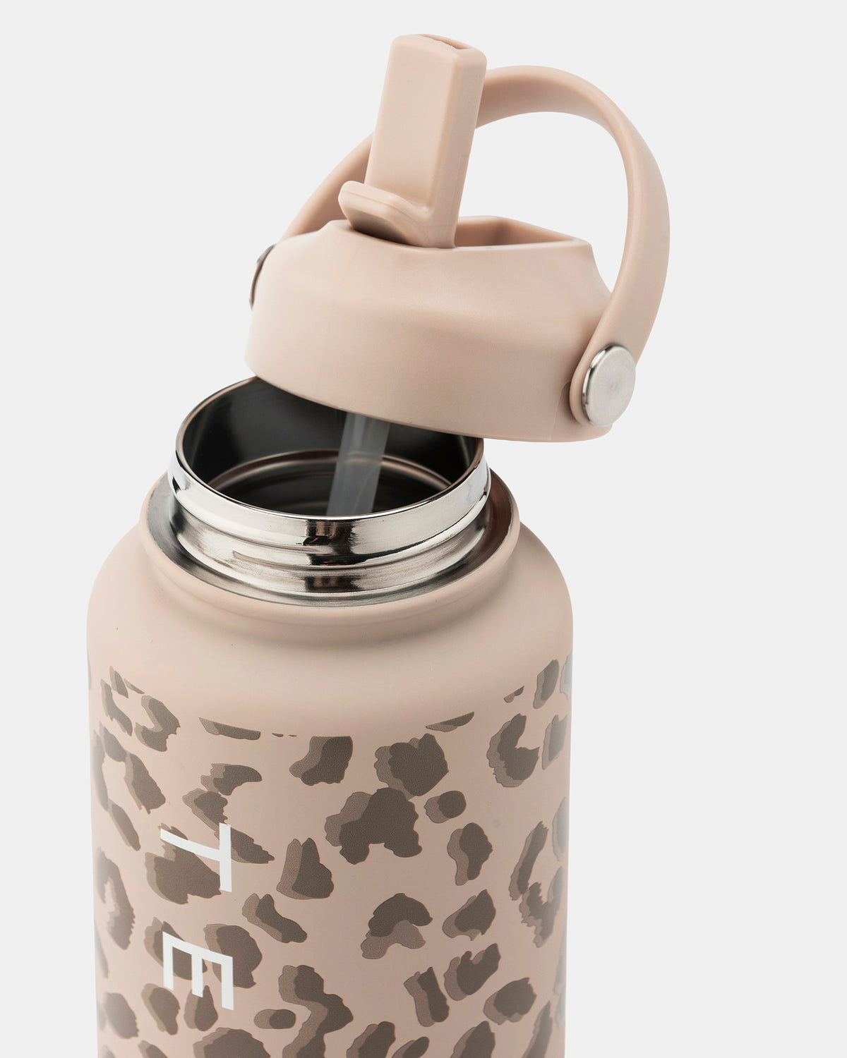 Water Bottle ‘Cream Leopard’