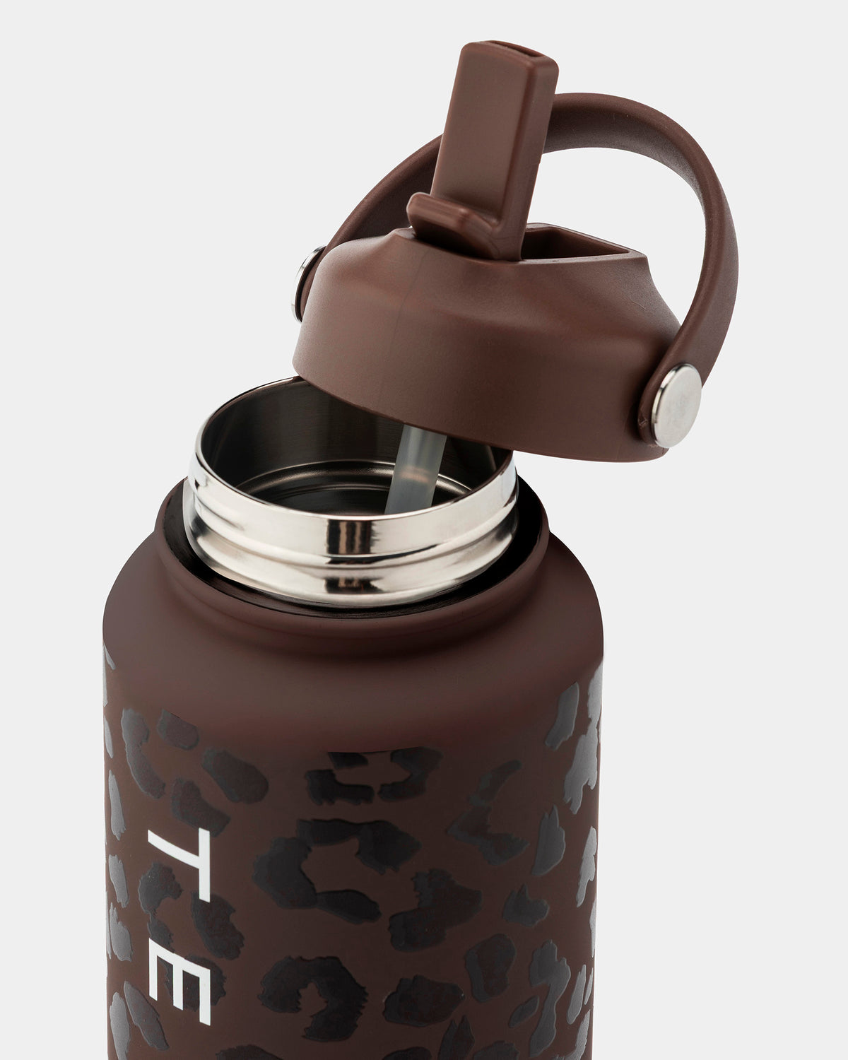 Water Bottle ‘Espresso Leopard’