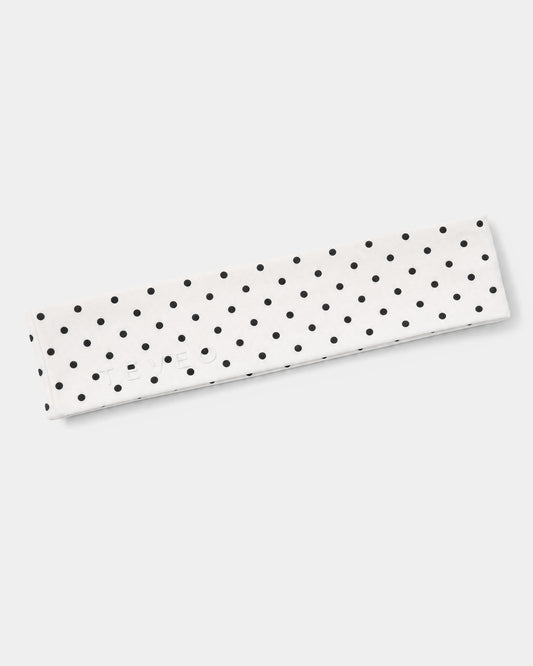 Allrounder Headband ‘White Polka Dot’