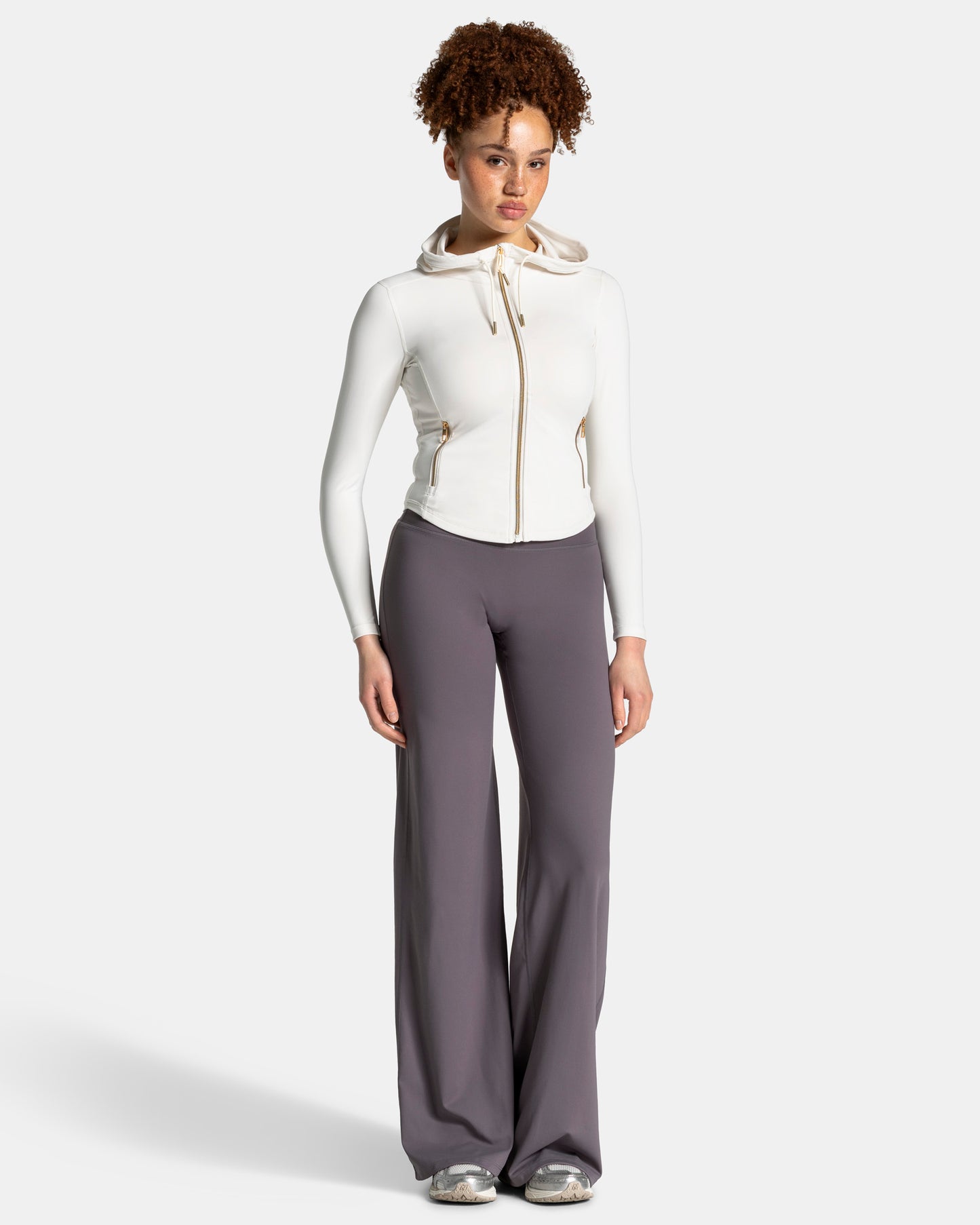 Allrounder Shaping Hooded Zip Jacket ‘Off-White - Gold’
