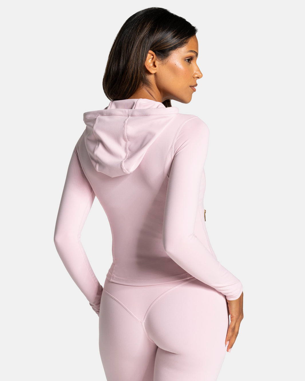 Chaqueta con capucha Allrounder Shaping Hooded Zip «rosado - dorado»