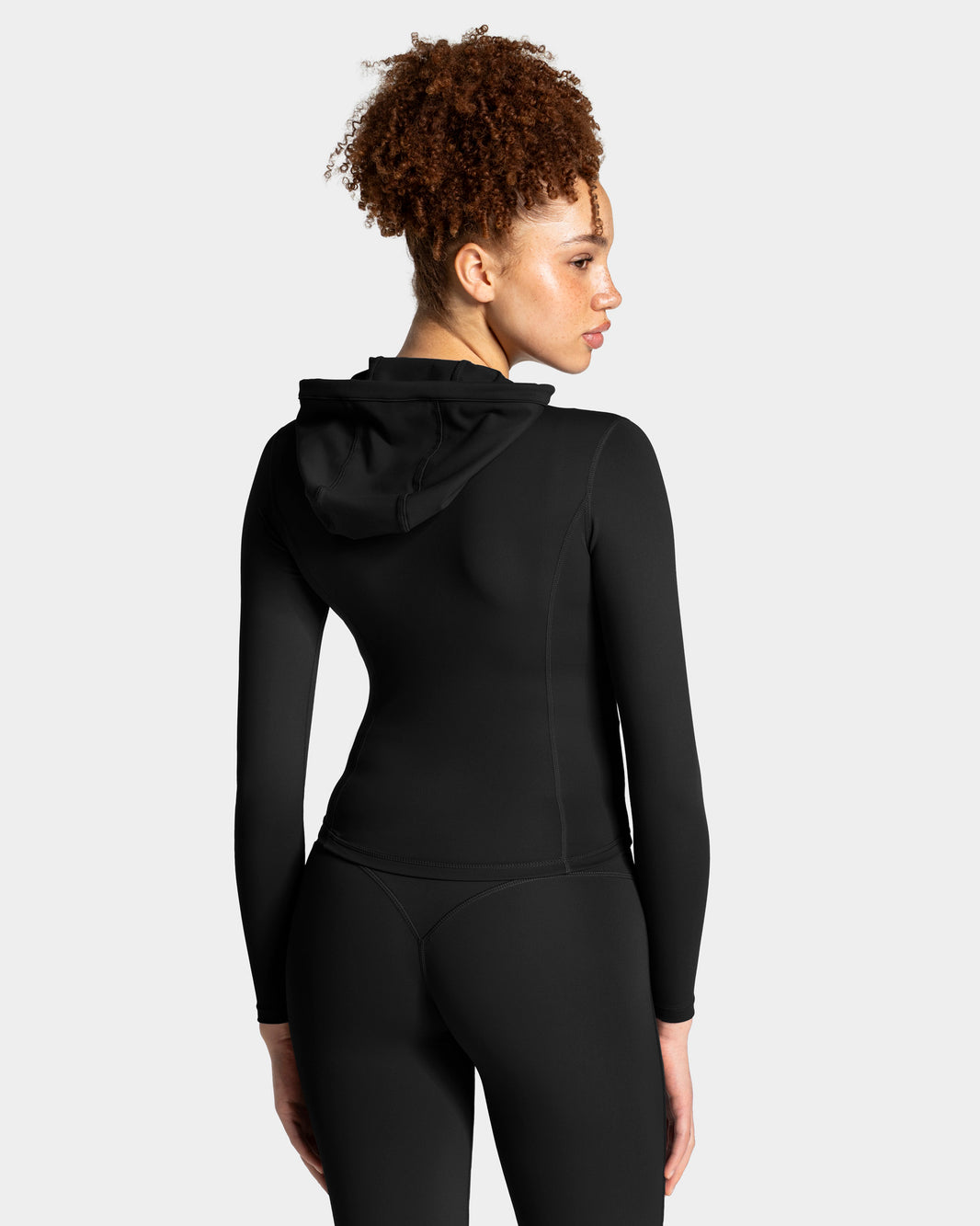 Chaqueta con capucha Allrounder Shaping Hooded Zip «negro - dorado»