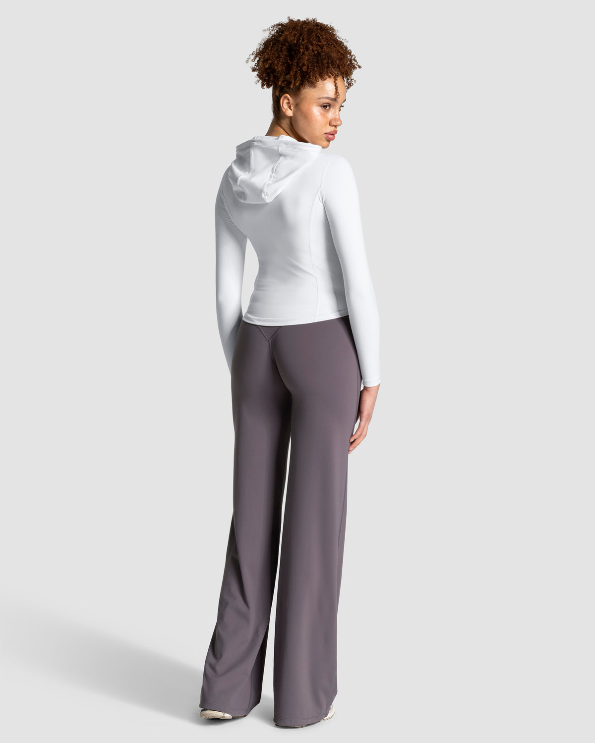Allrounder Shaping Hooded Zip Jacket ‘White - Gold’