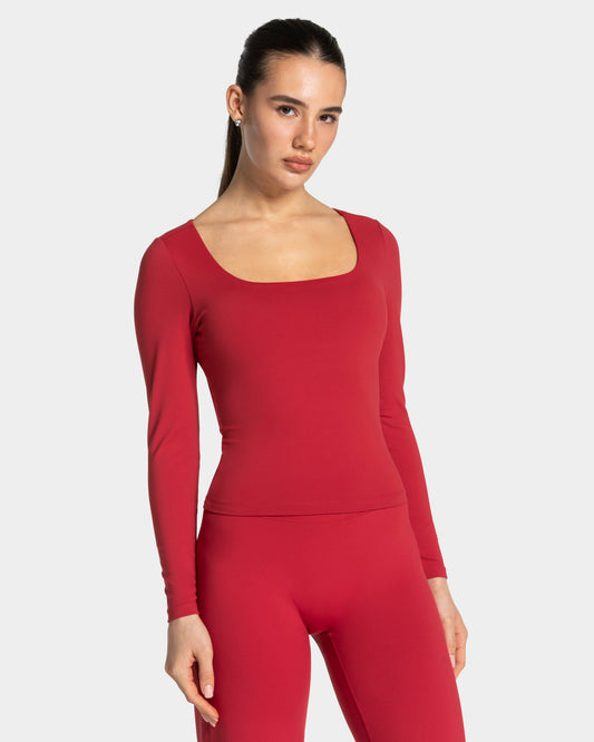 Maglia a manica lunga Allrounder "Cherry"