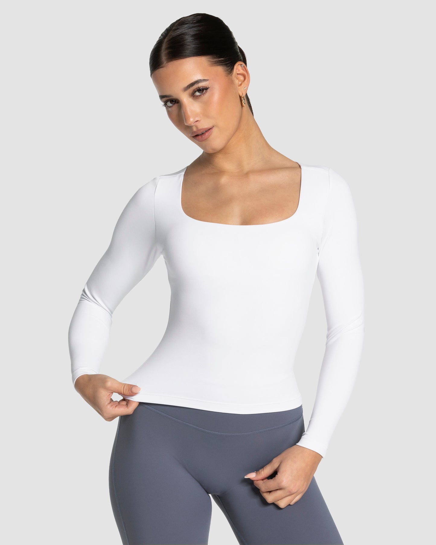 Maglia manica lunga Allrounder "Bianco"