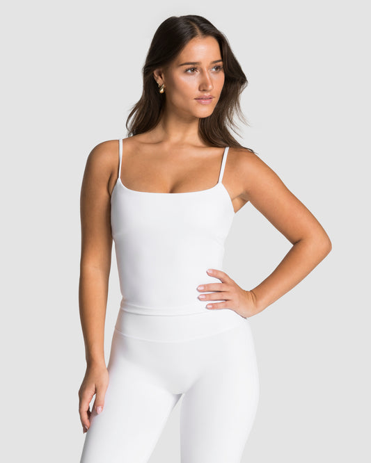 Top Mid Cami Allrounder "Bianco"