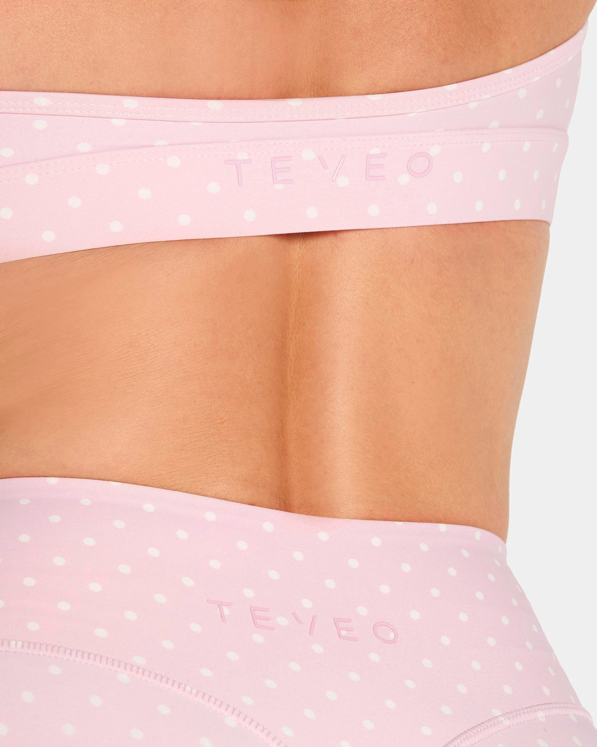Allrounder Halterneck Bra ‘Light Pink Polka Dot’