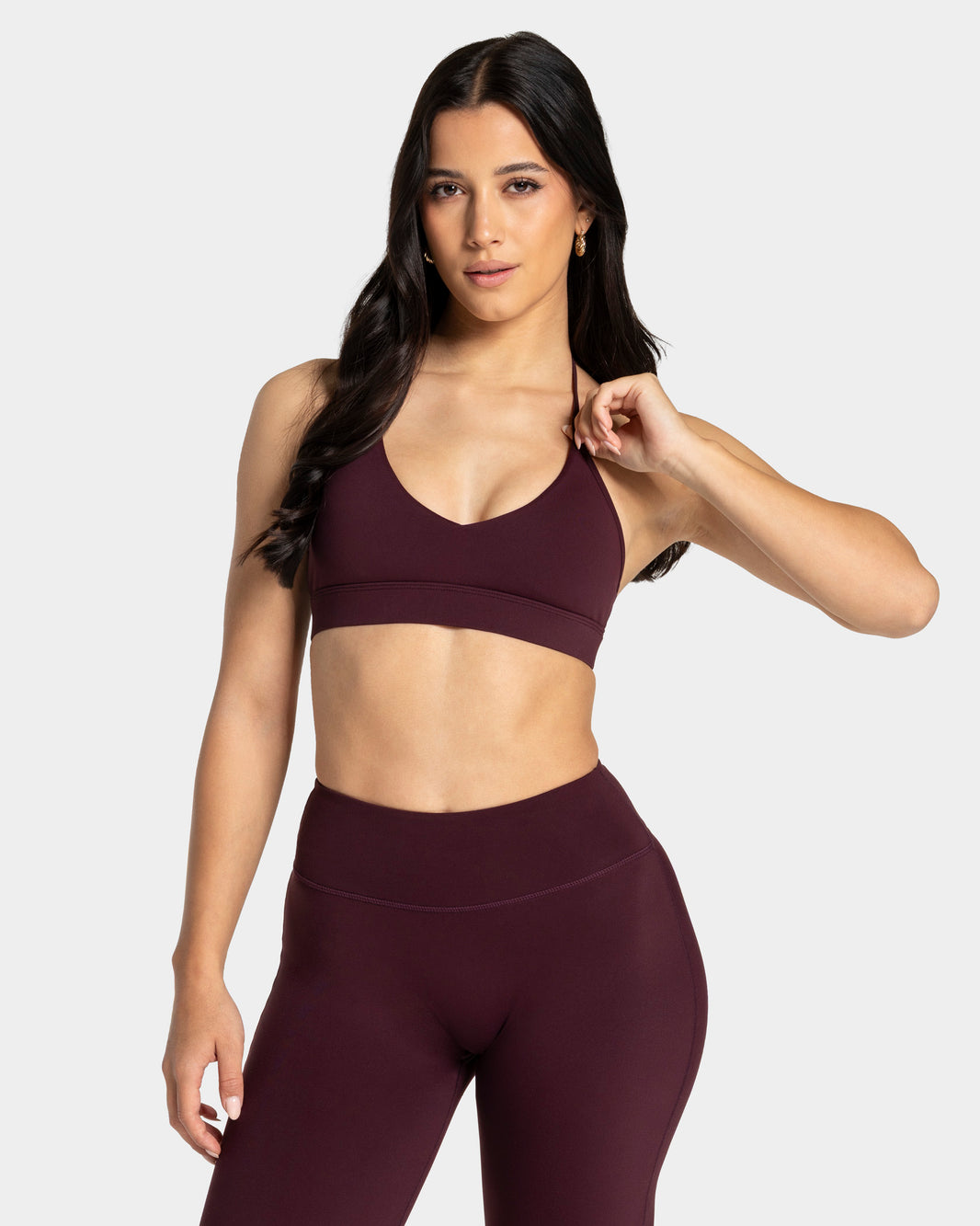Allrounder Halterneck Bra ‘Merlot’