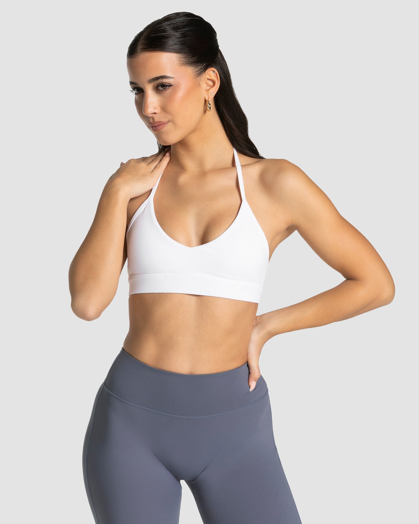 Allrounder Halterneck Bra ‘White’