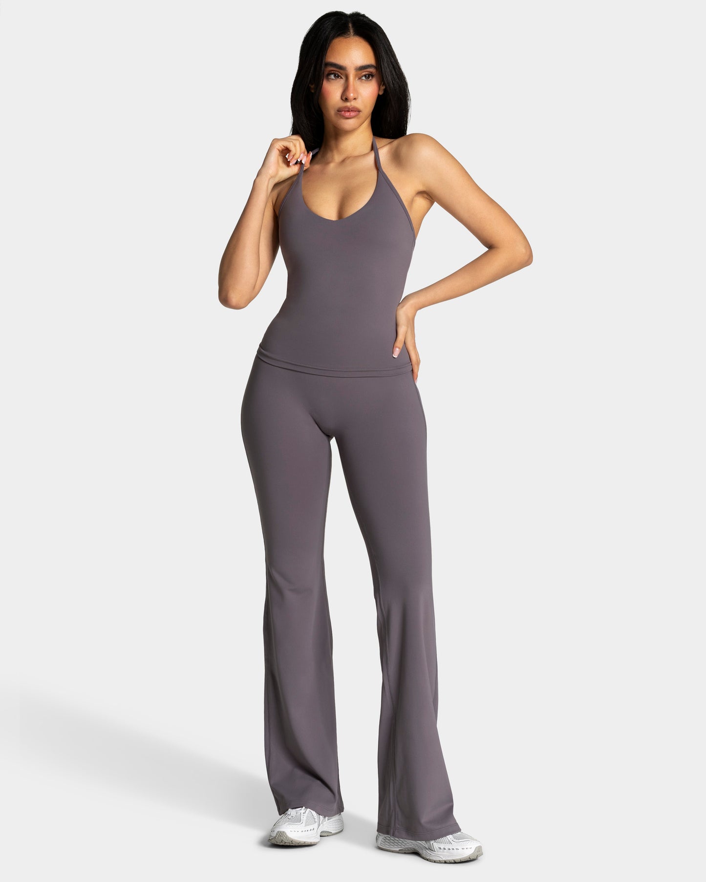 Top Cami Neckholder Allrounder “Grafite”