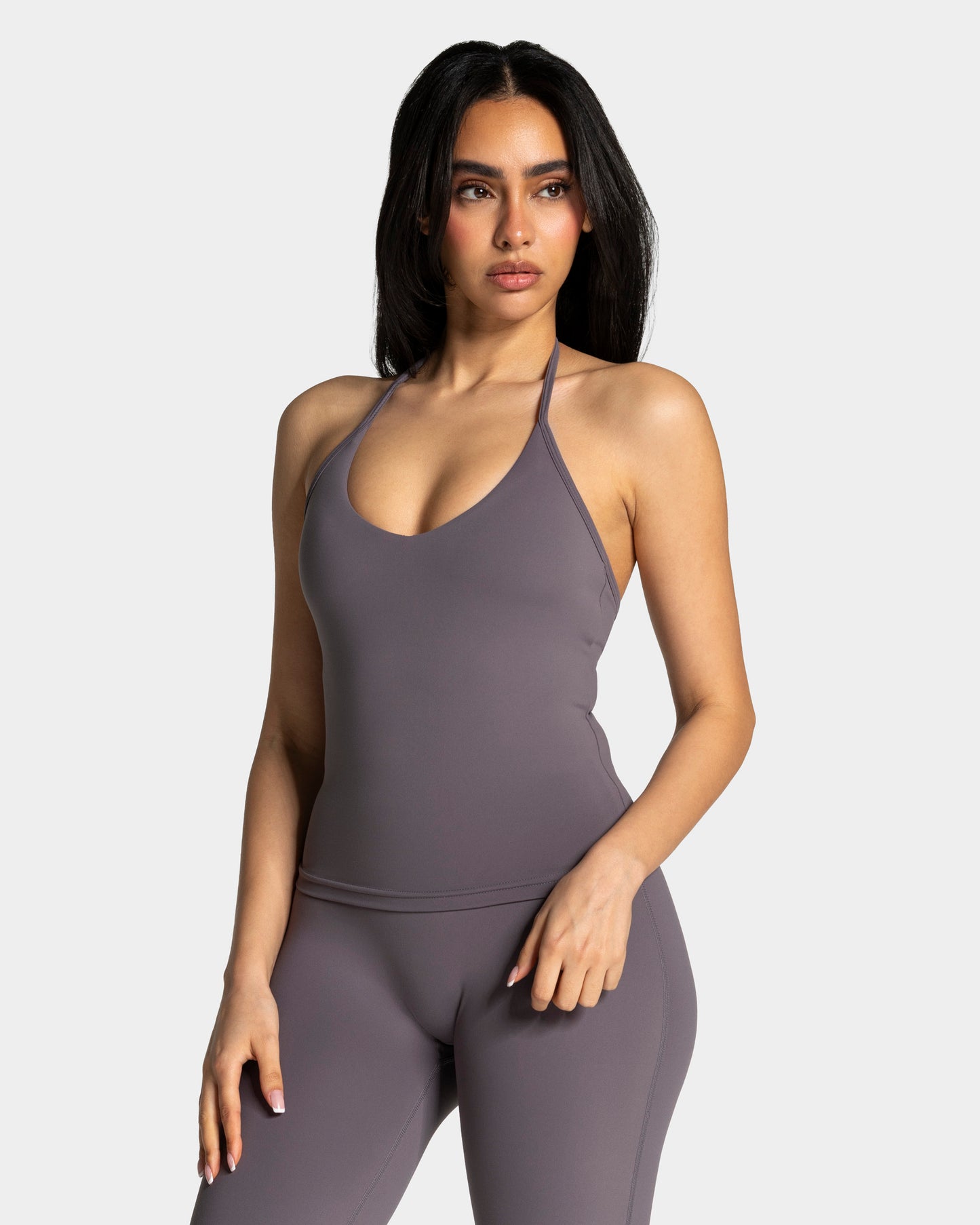Top Cami Neckholder Allrounder “Grafite”
