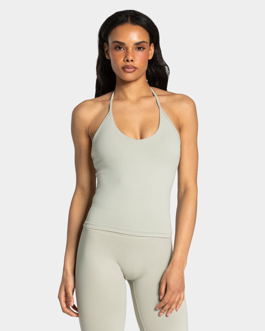Top Cami Neckholder Allrounder “Pistacchio”