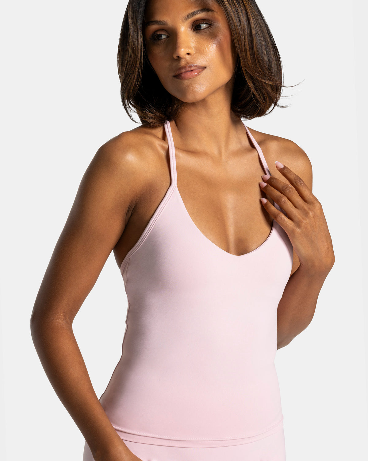Allrounder Halterneck Cami Top ‘Light Pink’