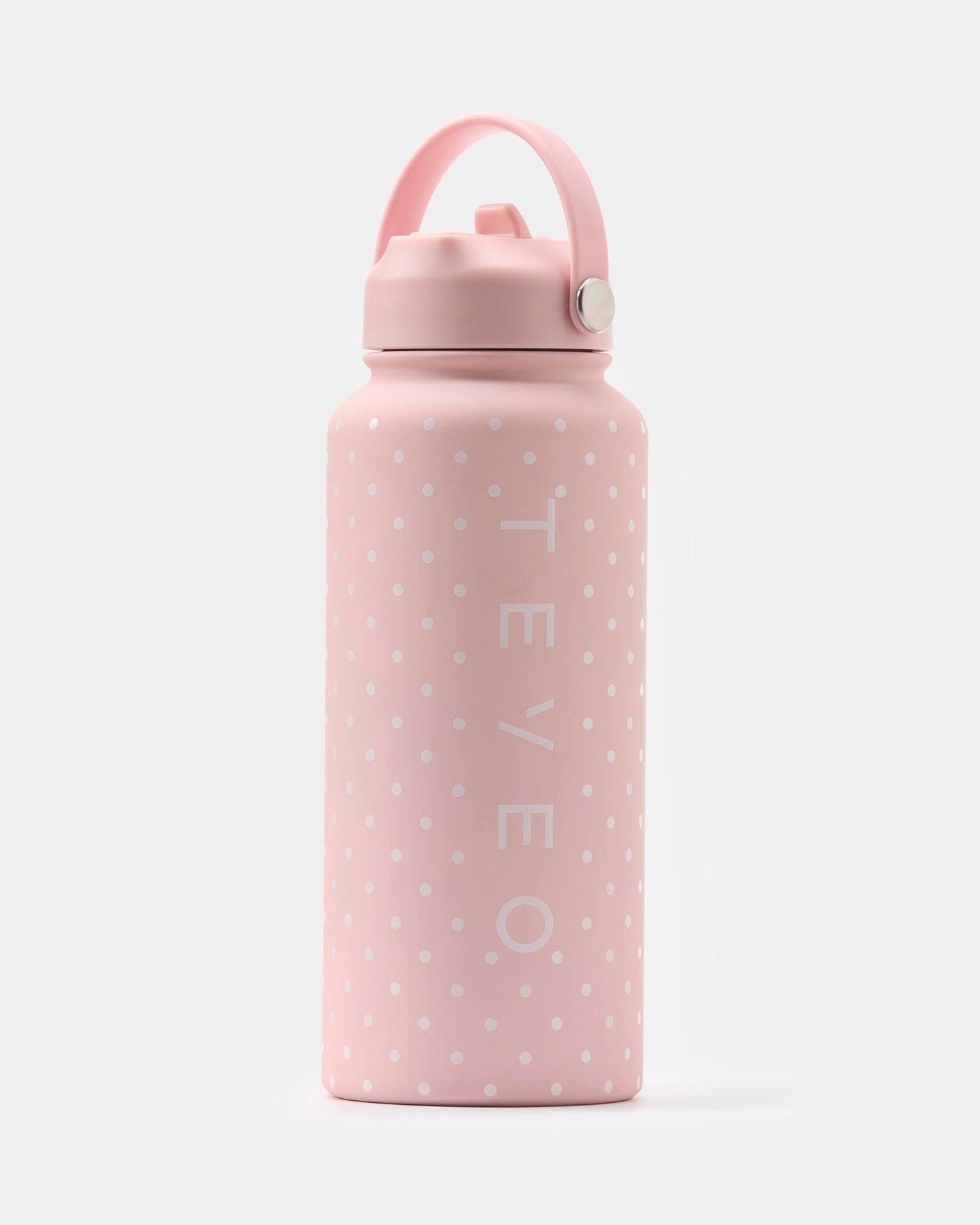 Water Bottle ‘Light Pink Polka Dot’