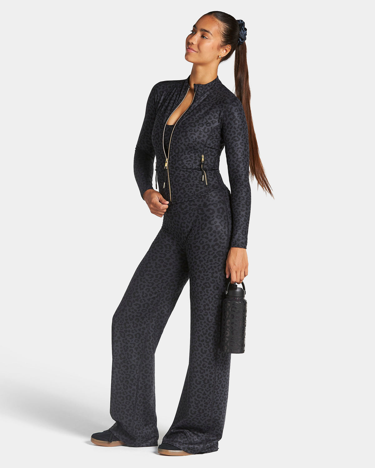 Allrounder Shaping Zip Jacket ‘Leopard Black’