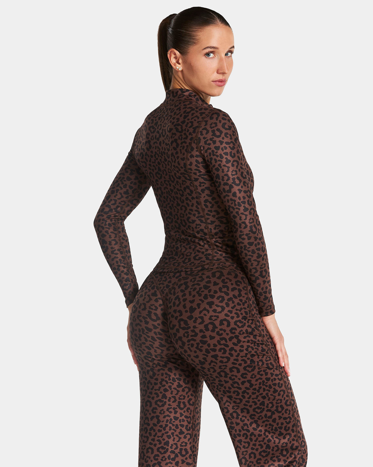 Allrounder Shaping Zip Jacket ‘Leopard walnut’