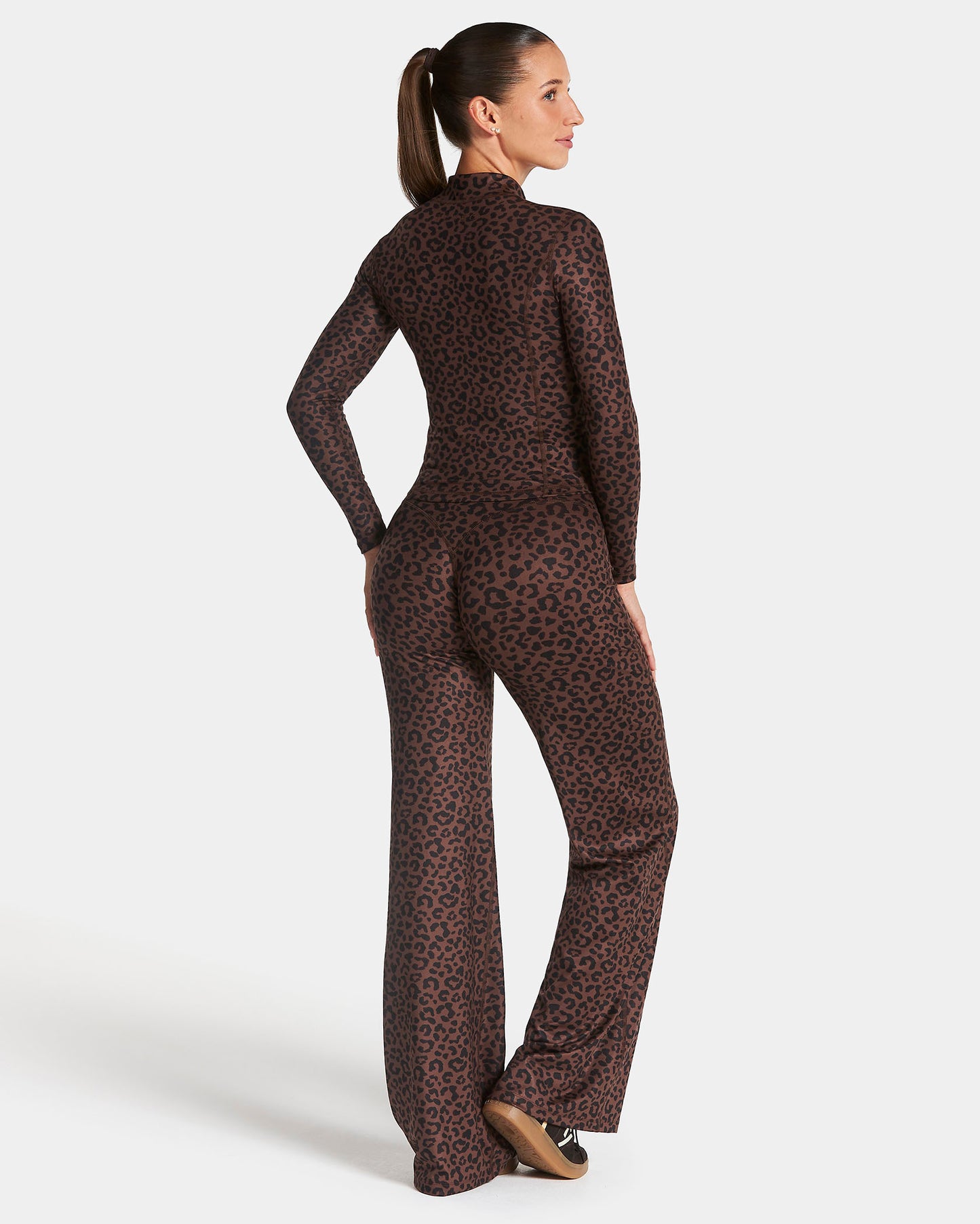 Allrounder Shaping Zip Jacket ‘Leopard walnut’