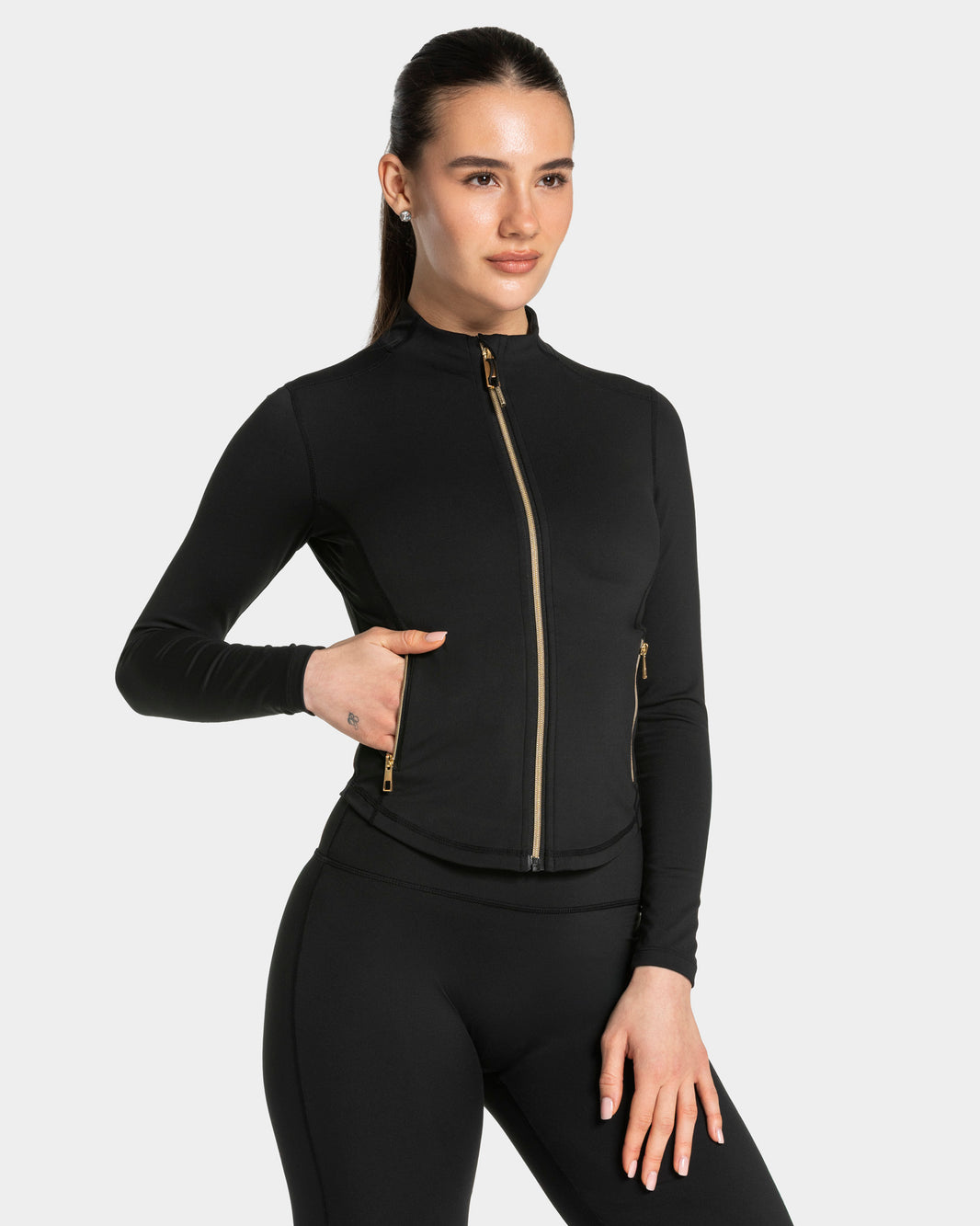 Allrounder Shaping Zip Jacket ‘Black/Gold’