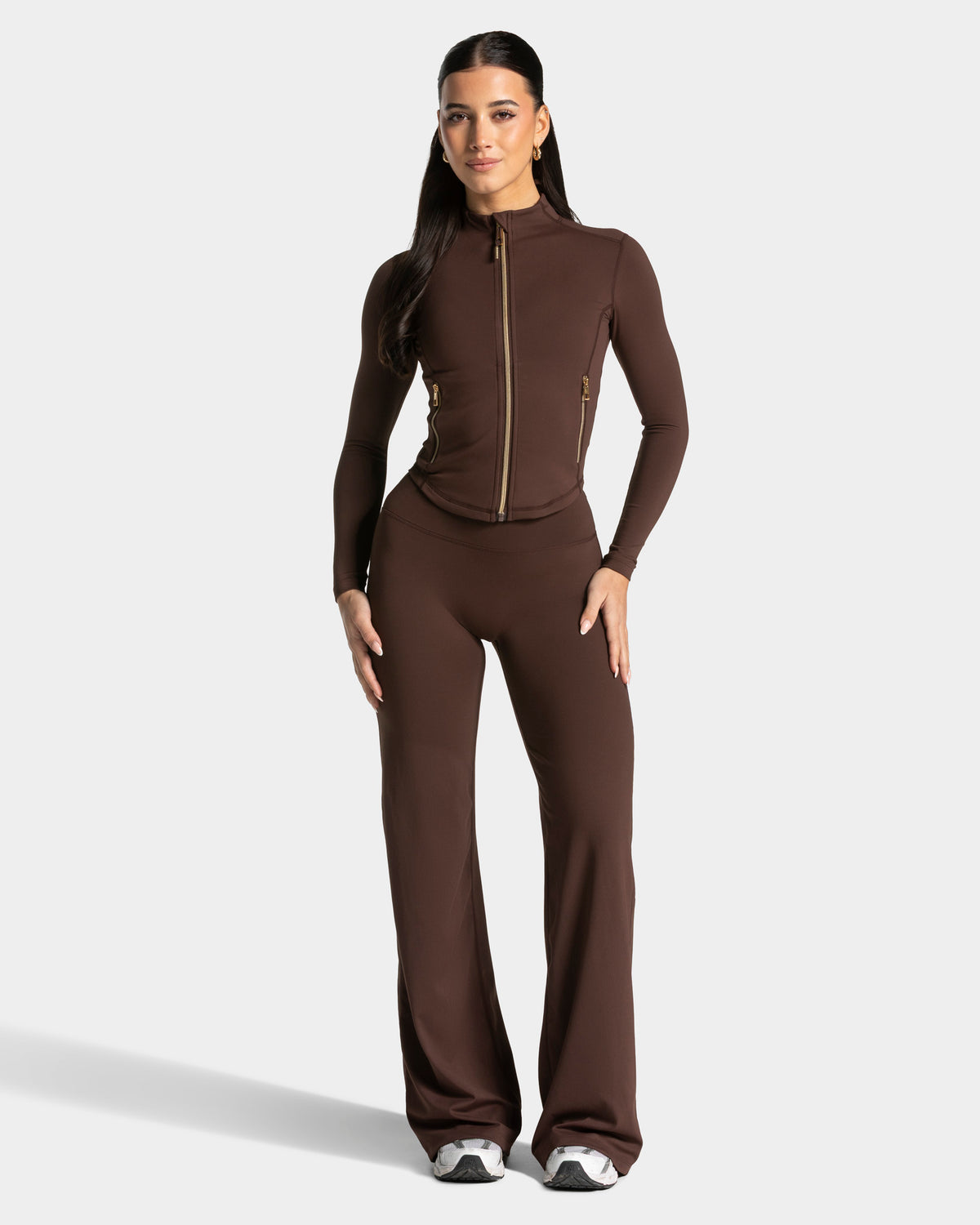 Allrounder Shaping Zip Jacket ‘Espresso/Gold’