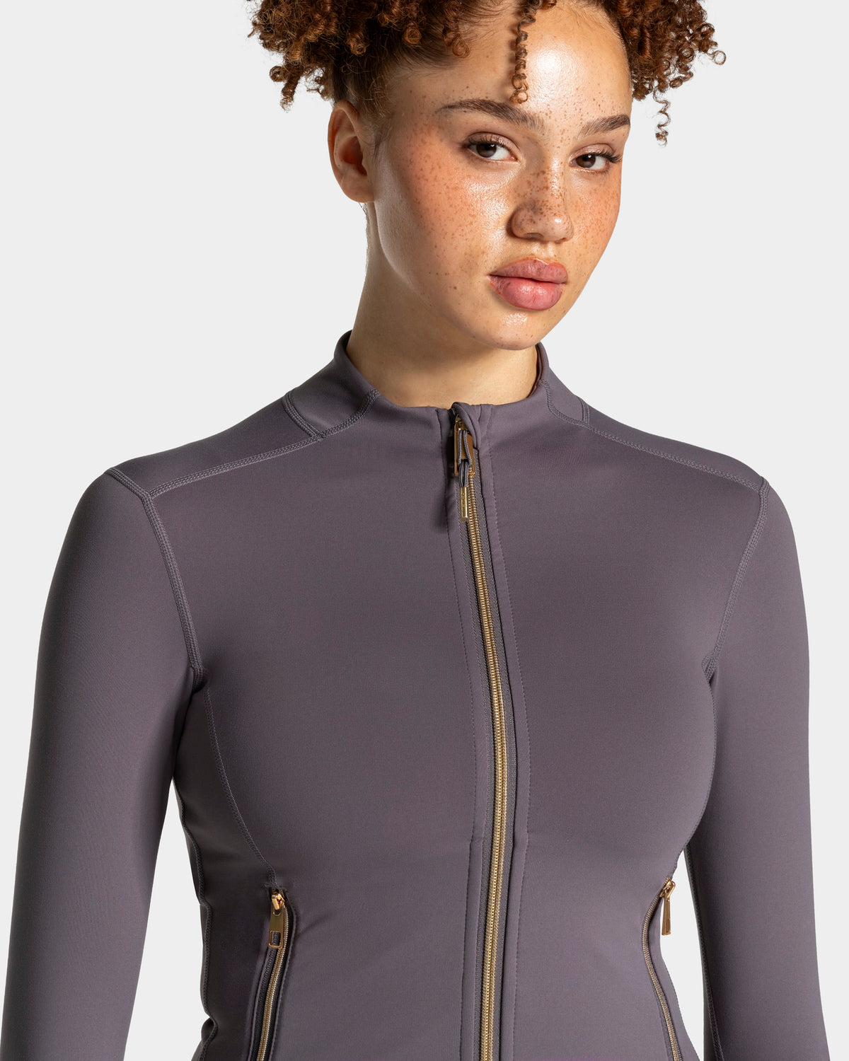 Allrounder Shaping Zip Jacket ‘Graphite - Gold’