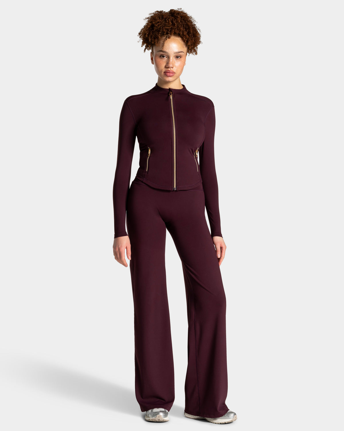 Allrounder Shaping Zip Jacket ‘Merlot - Gold’