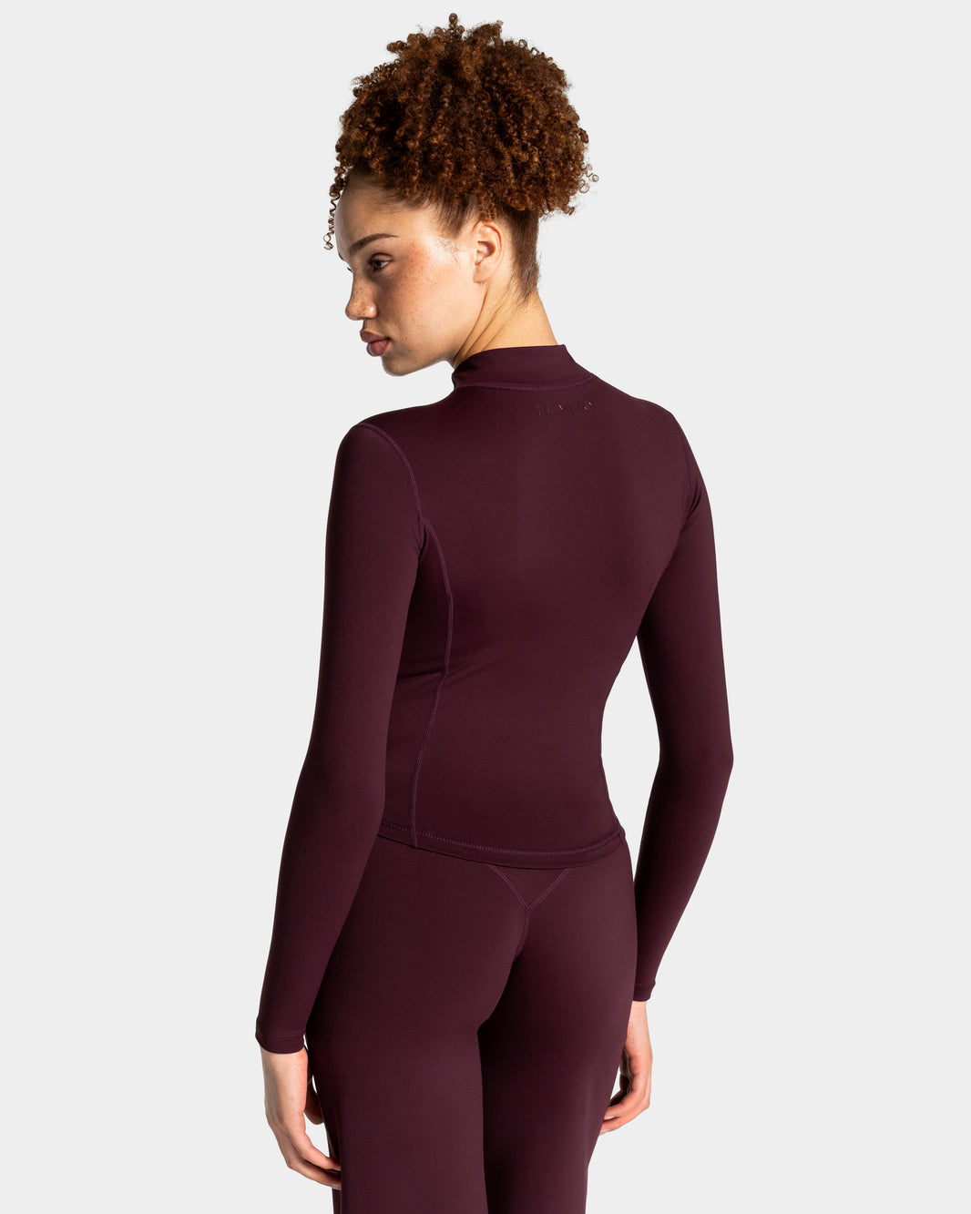 Chaqueta Allrounder Shaping Zip «merlot - dorado»