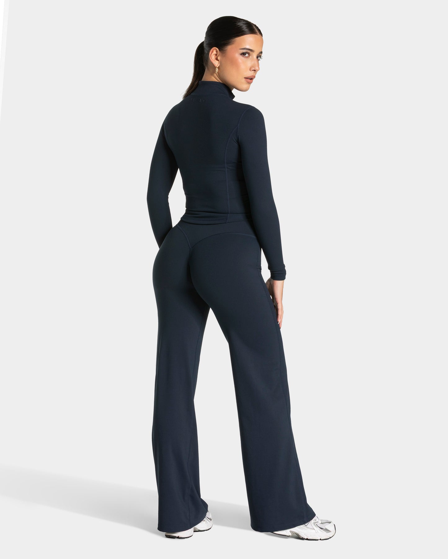 Veste de sport zippée sculptante Allrounder « Midnight - doré »