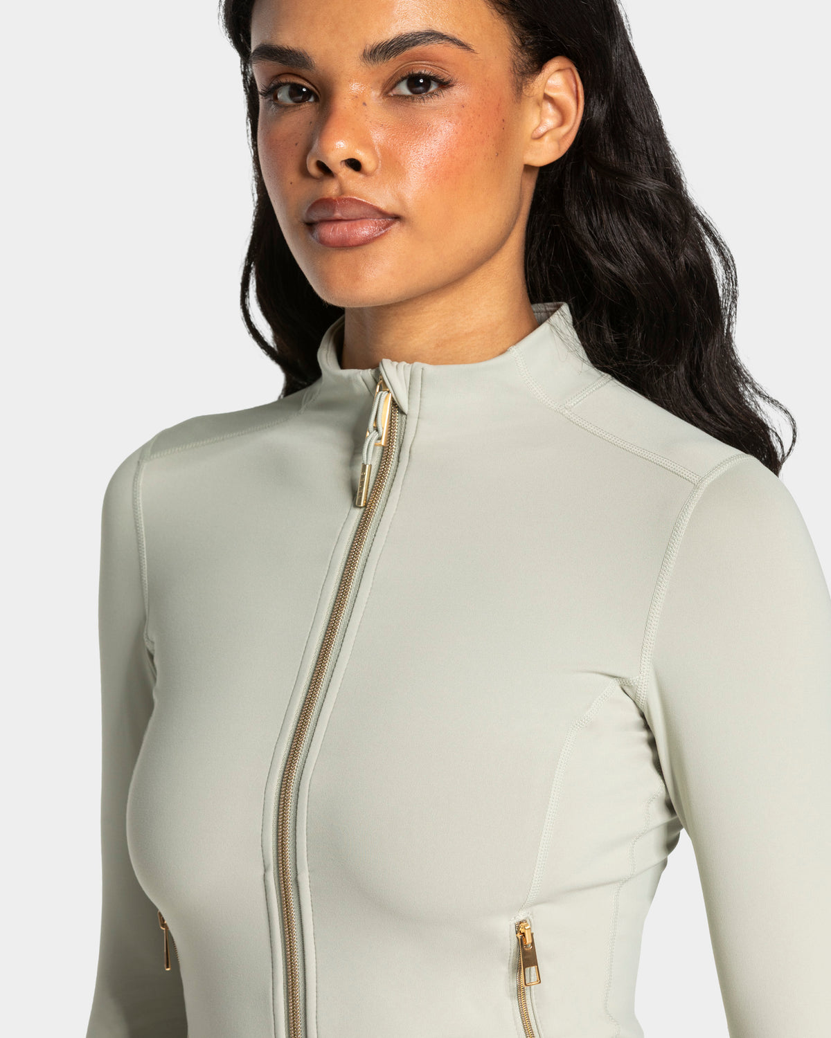 Allrounder Shaping Zip Jacket ‘Pistachio - Gold’