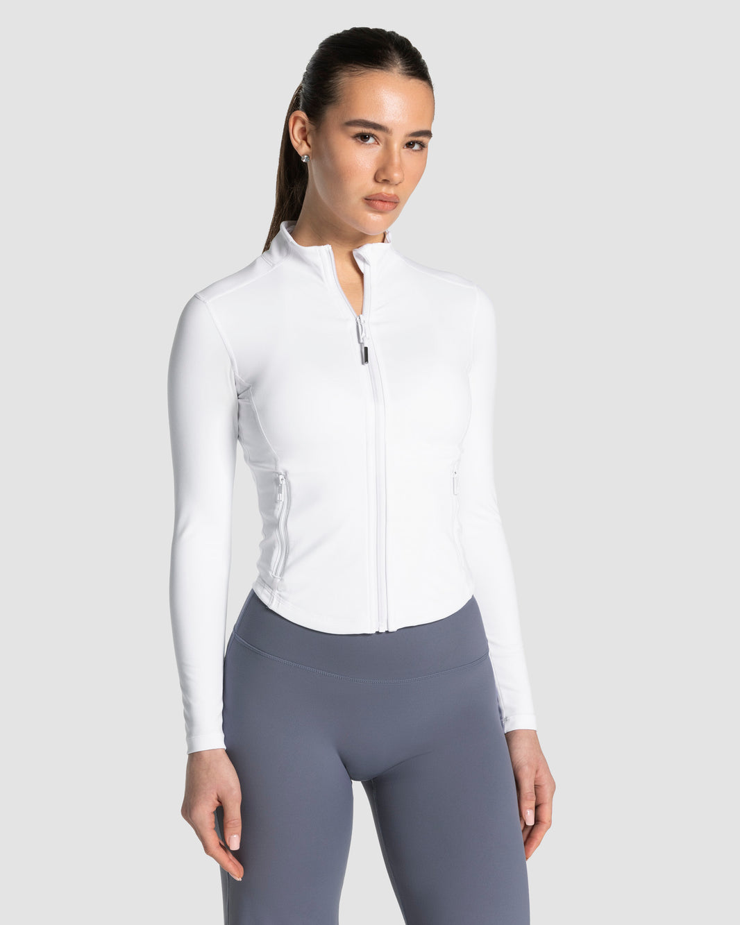 Allrounder Shaping Zip Jacket ‘White’