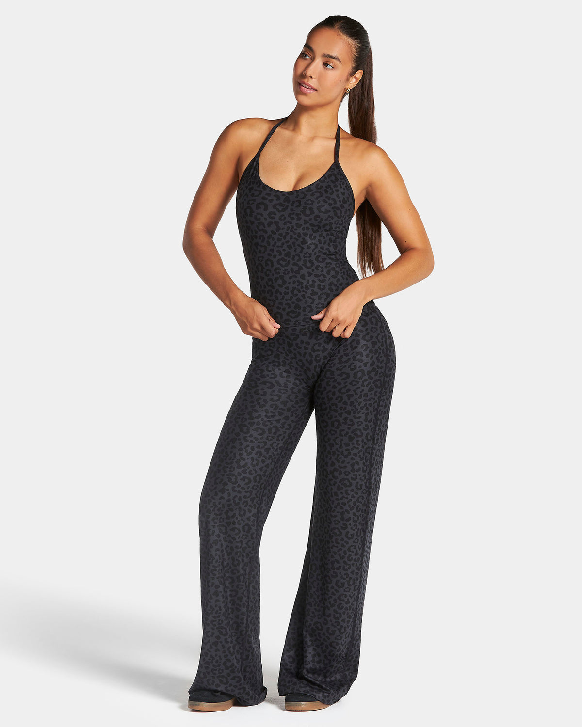 Pantalones Allrounder Straight Leg Regular «leopardo negro»