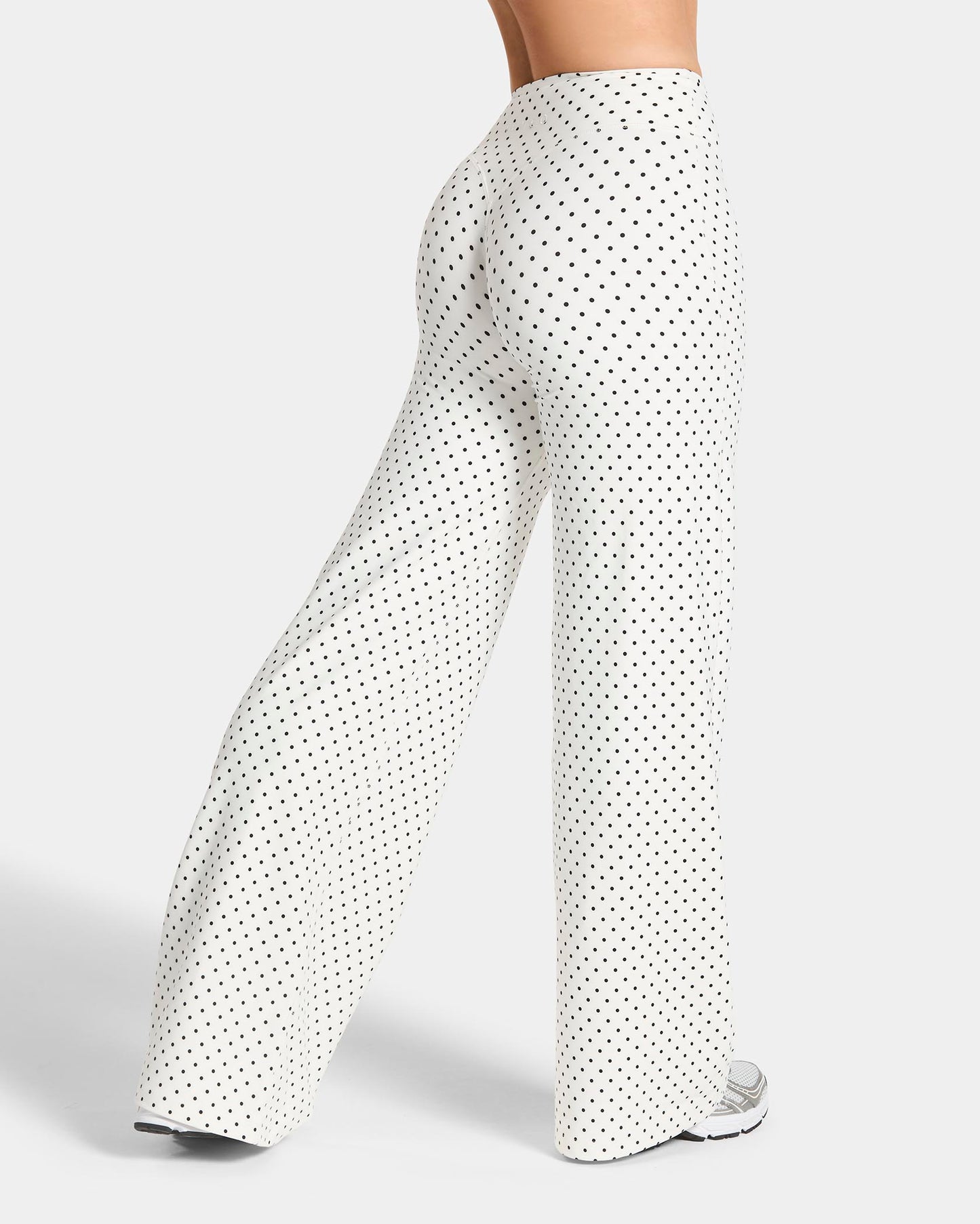 Allrounder Straight Leg Pants – Tall ‘White Polka Dot’