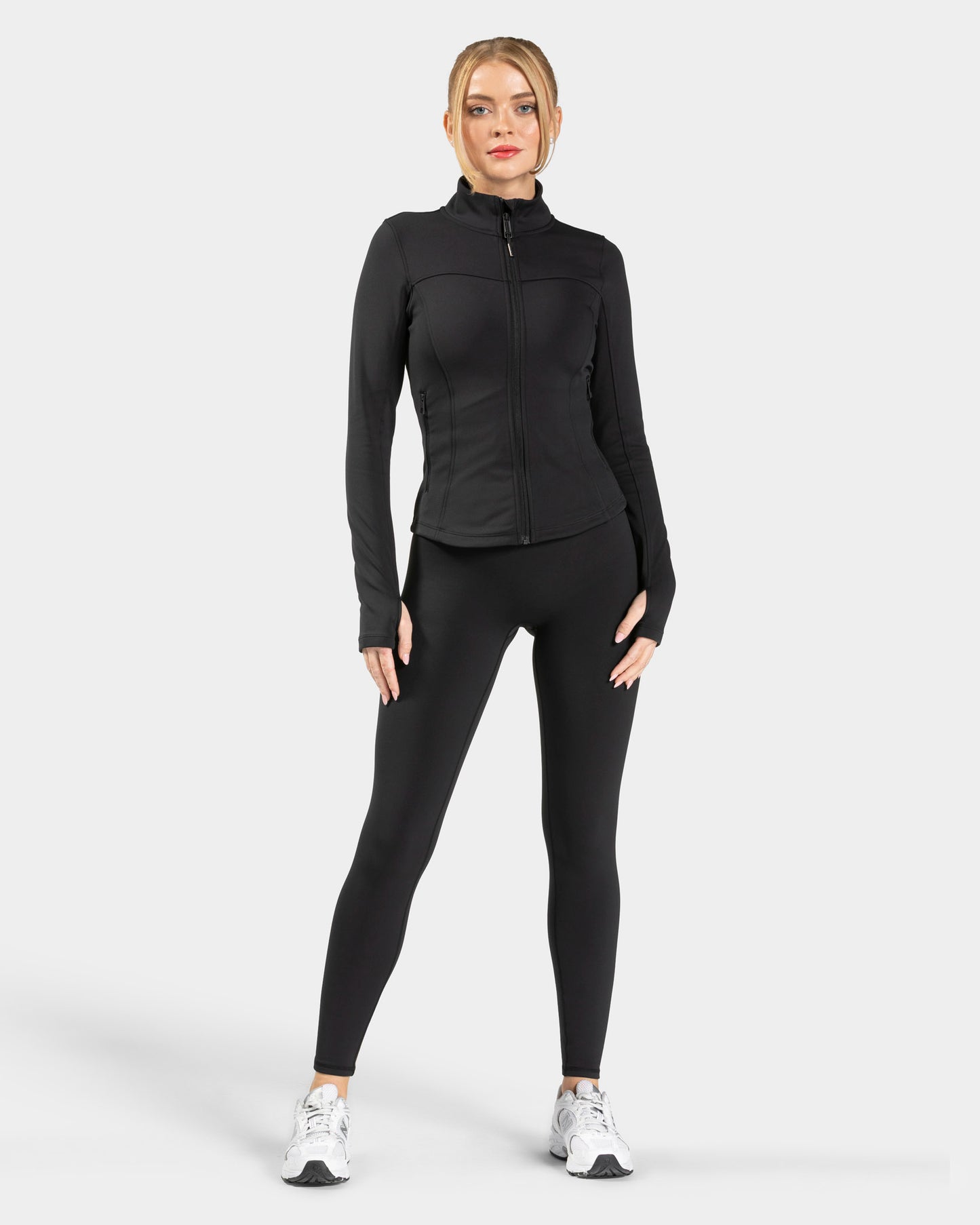 Allrounder Shaping Zip Jacke Warm ‘Black’