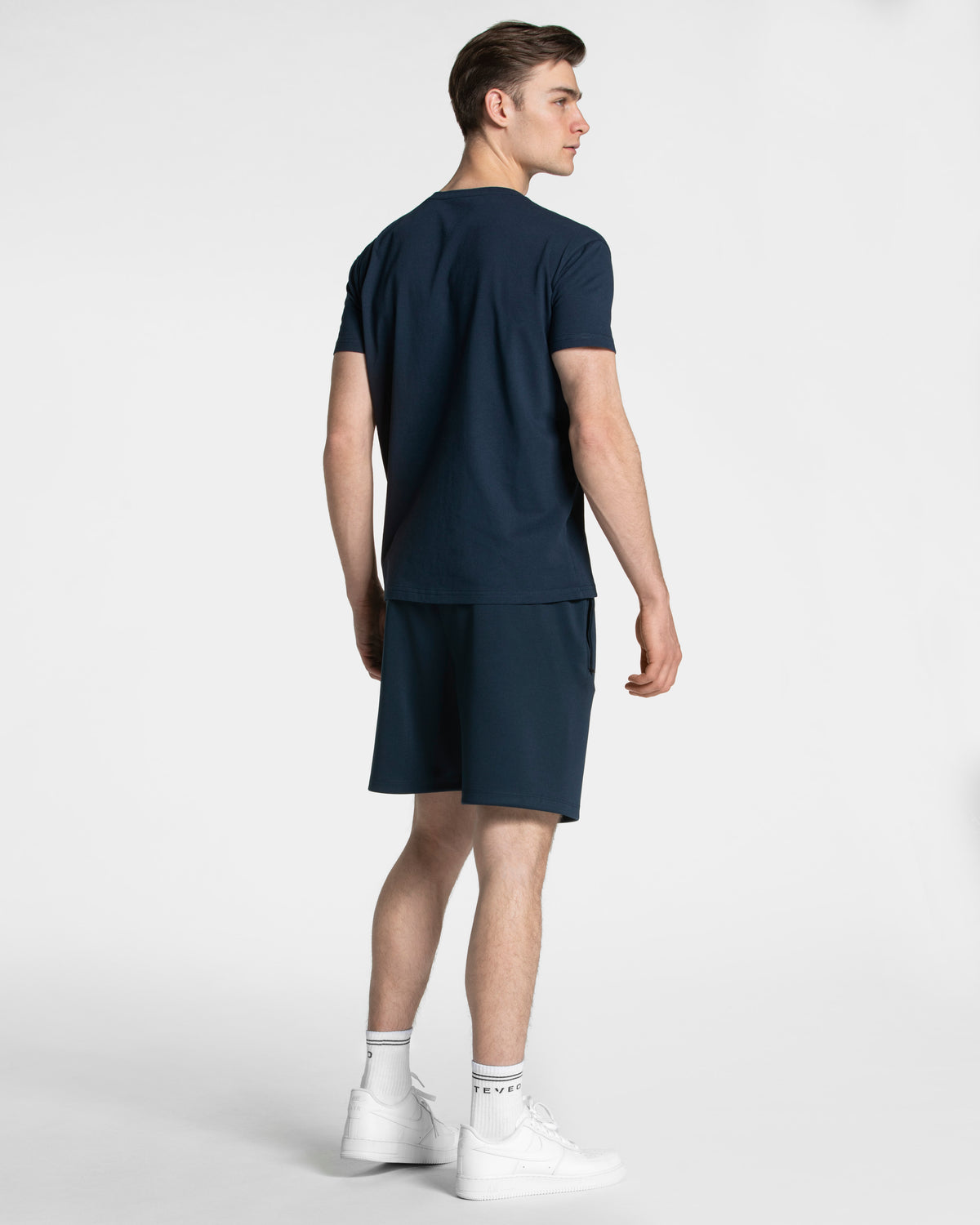 T-shirt Arrival Fitted „Ciemnoniebieski”