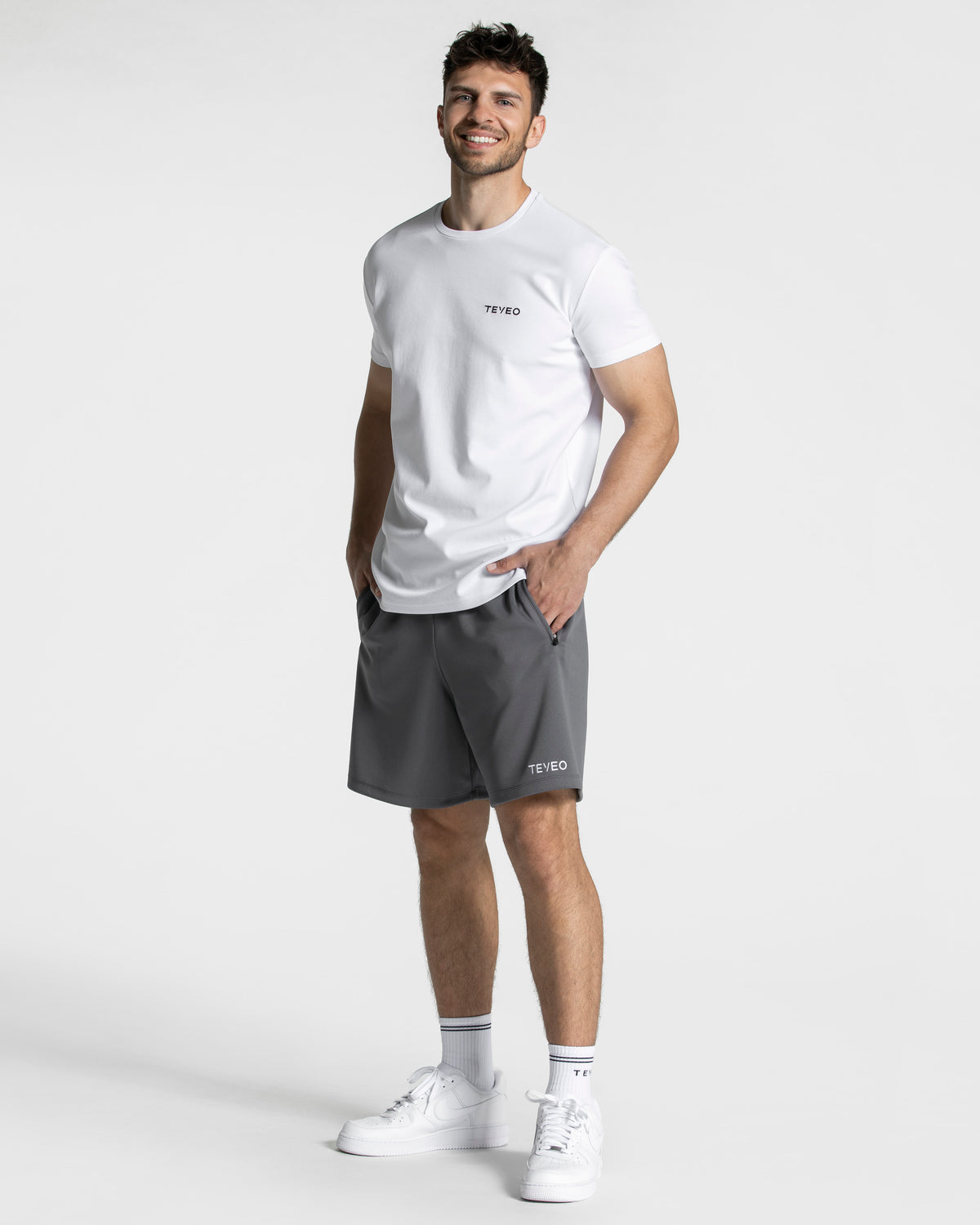 Arrival Fitted T-Shirt ‘White’