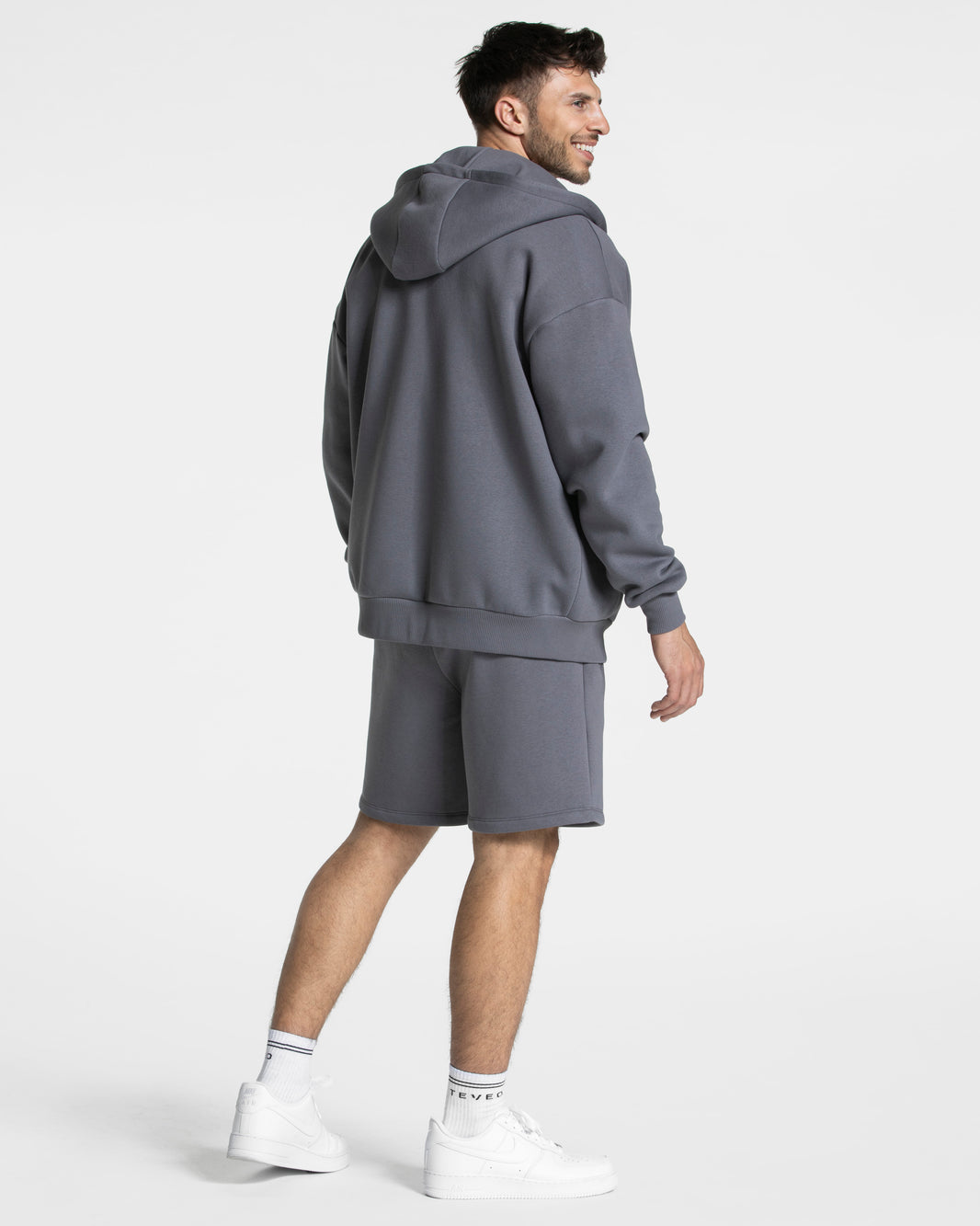 Arrival Oversized Zip Hoodie ‘Graphite’