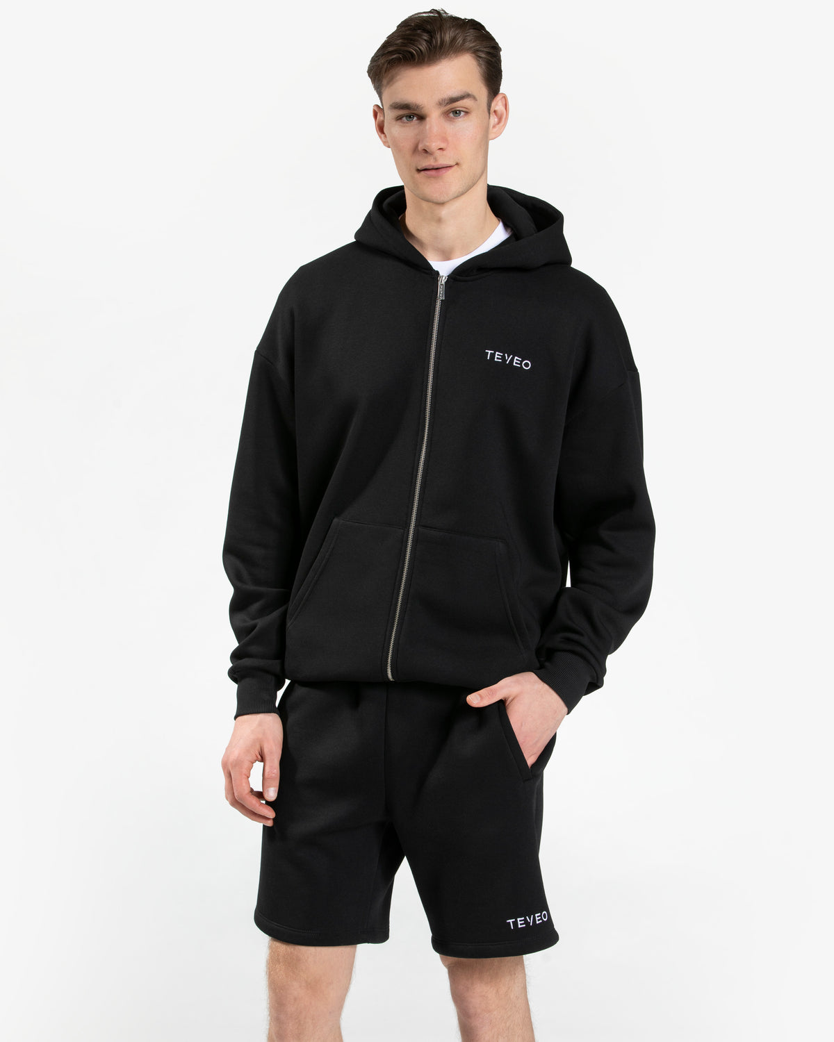 Arrival Oversized Zip Hoodie ‘Black’